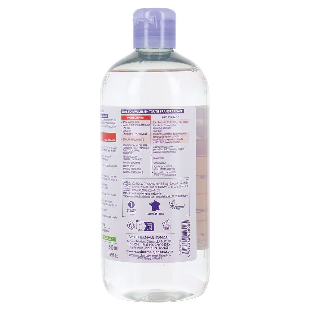 Jonzac Sublimactive Eau Micellaire Anti-Âge Bio peaux matures