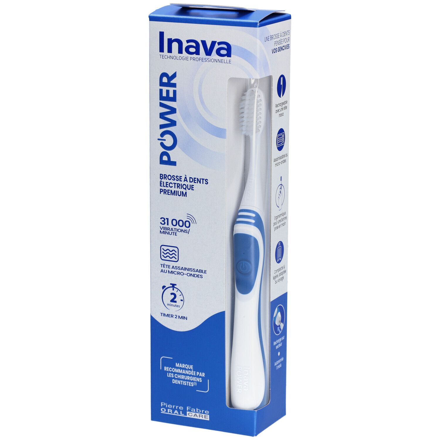 INAVA POWER Brosse à dents électrique sonic premium