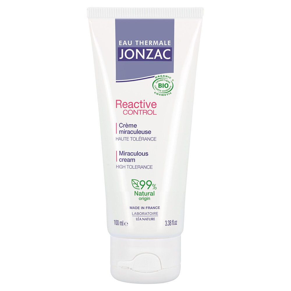 Jonzac REactive Control Crème Miraculeuse Bio pour peaux intolérantes