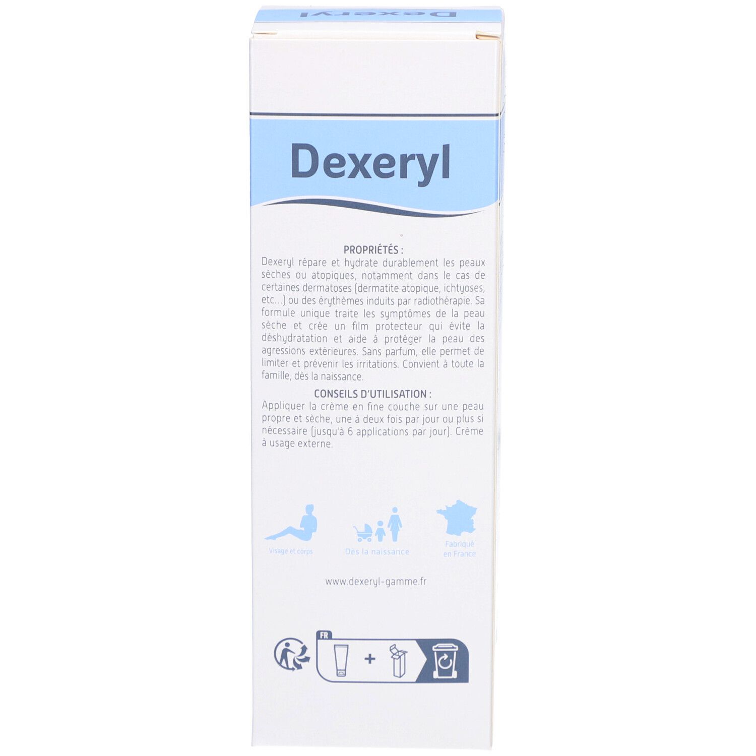 DEXERYL Crème Traitement des Sécheresses Cutanées