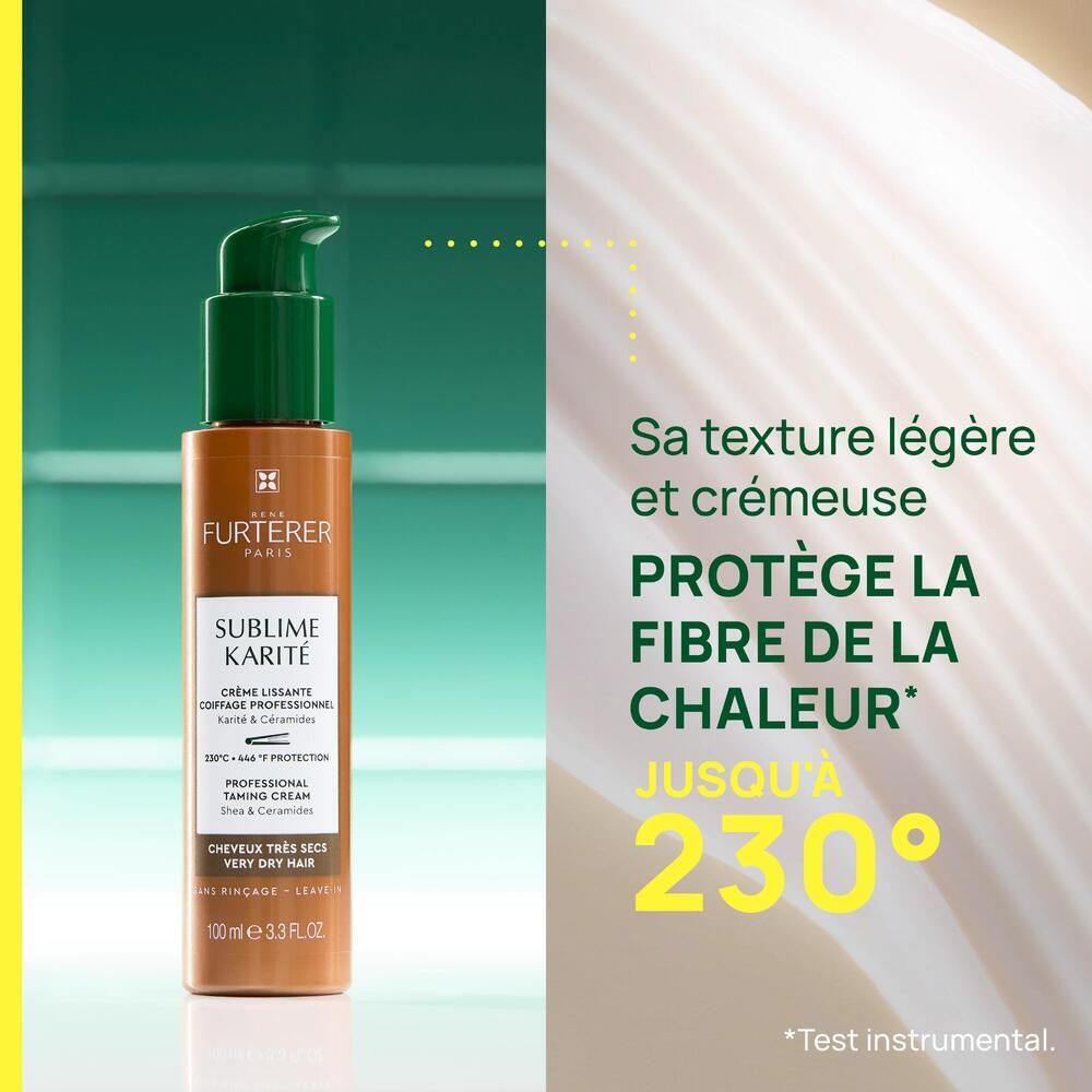 René Furterer Sublime Karité Crème Lissante Coiffage Professionnel