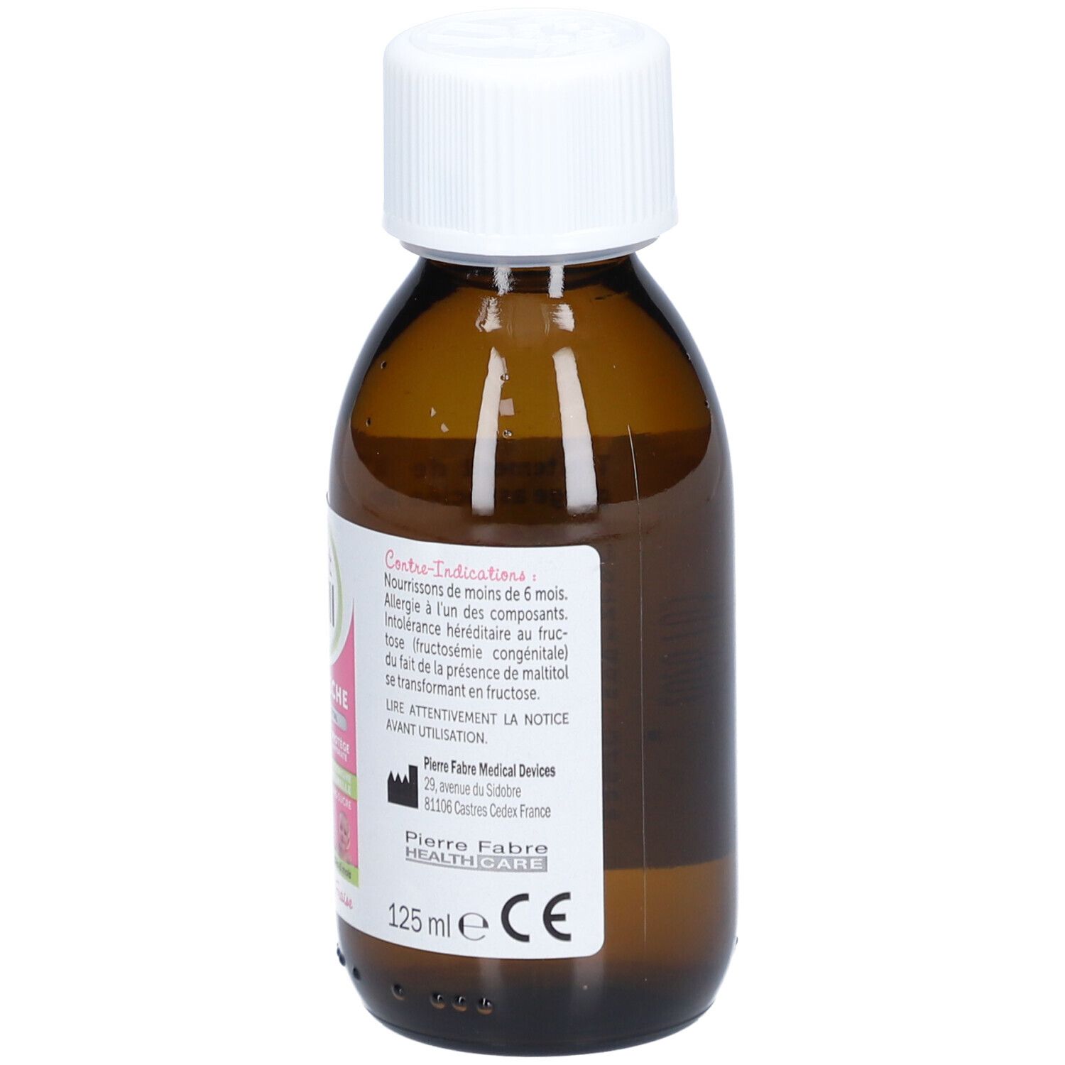 PETIT DRILL TOUX SÈCHE - Dispositif médical, sirop nourrissons et enfants. - fl 125 ml
