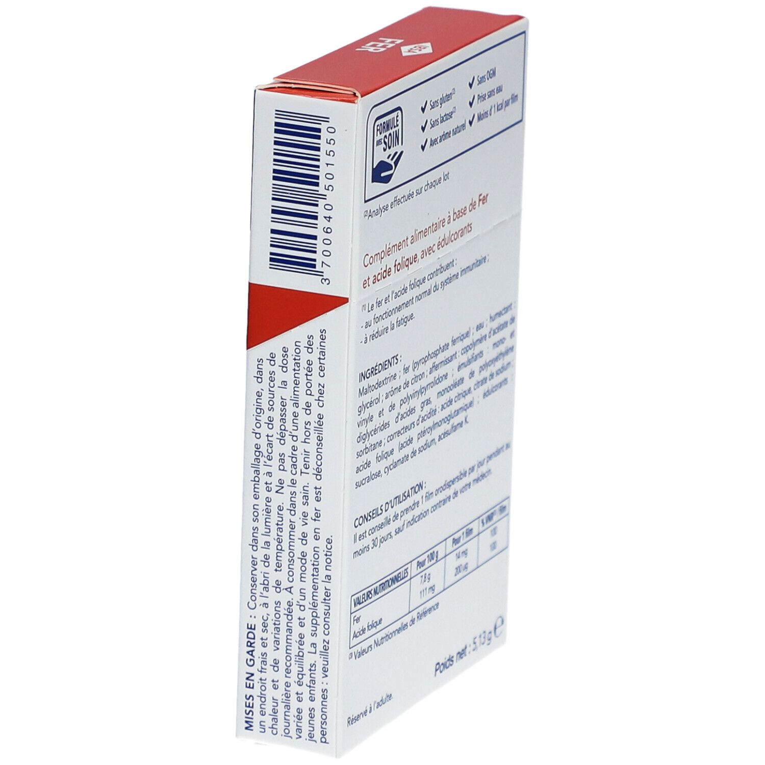 Fer Filmtec, Film Orodispersible