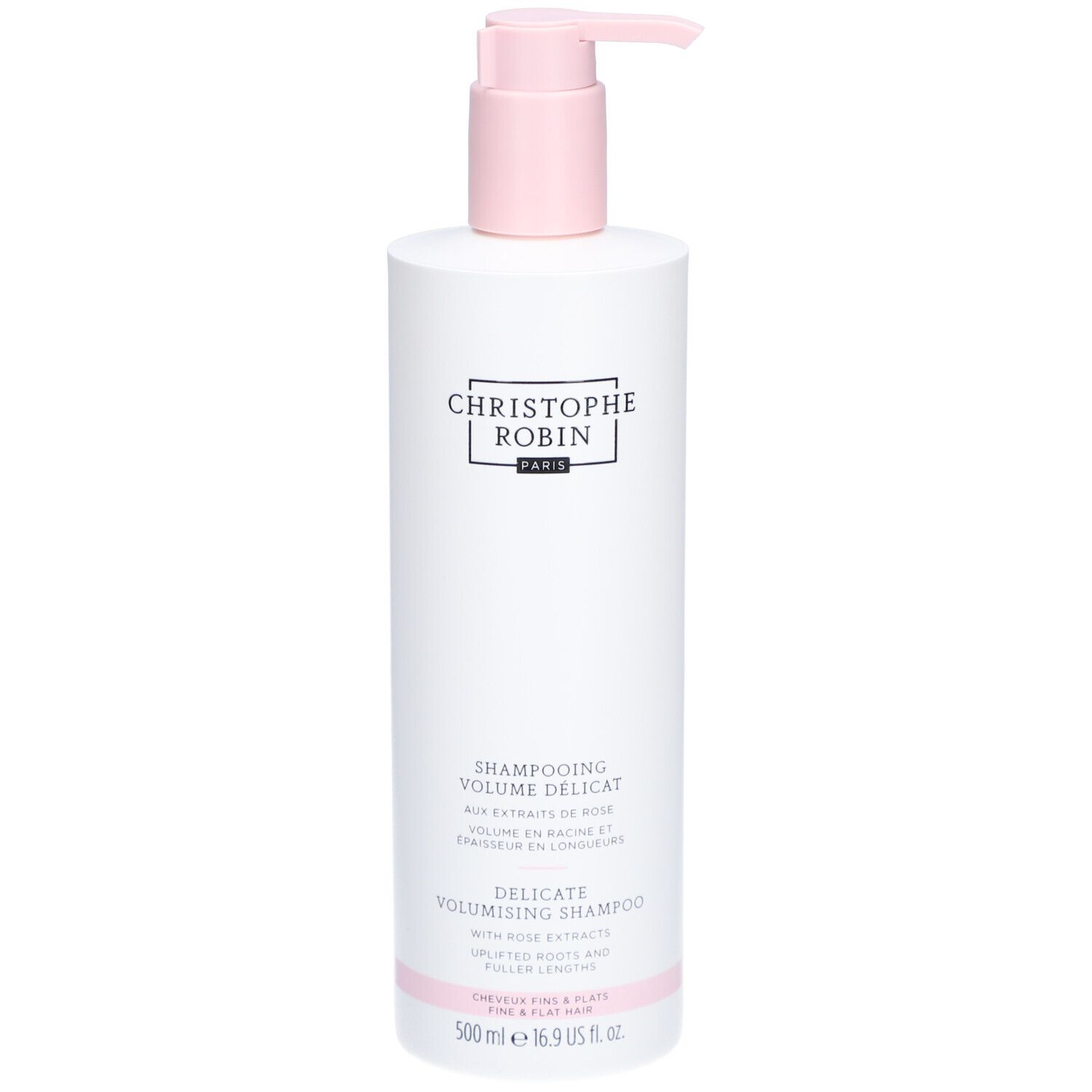 CHRISTOPHE ROBIN Shampooing Délicat Volume aux Extraits de Rose