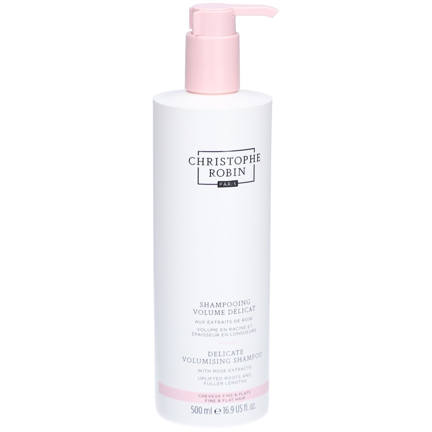 CHRISTOPHE ROBIN Shampooing Délicat Volume aux Extraits de Rose