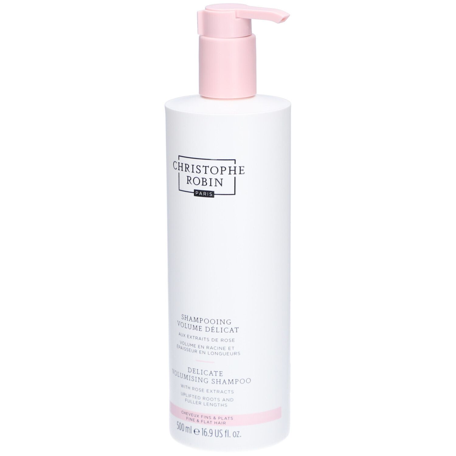 CHRISTOPHE ROBIN Shampooing Délicat Volume aux Extraits de Rose