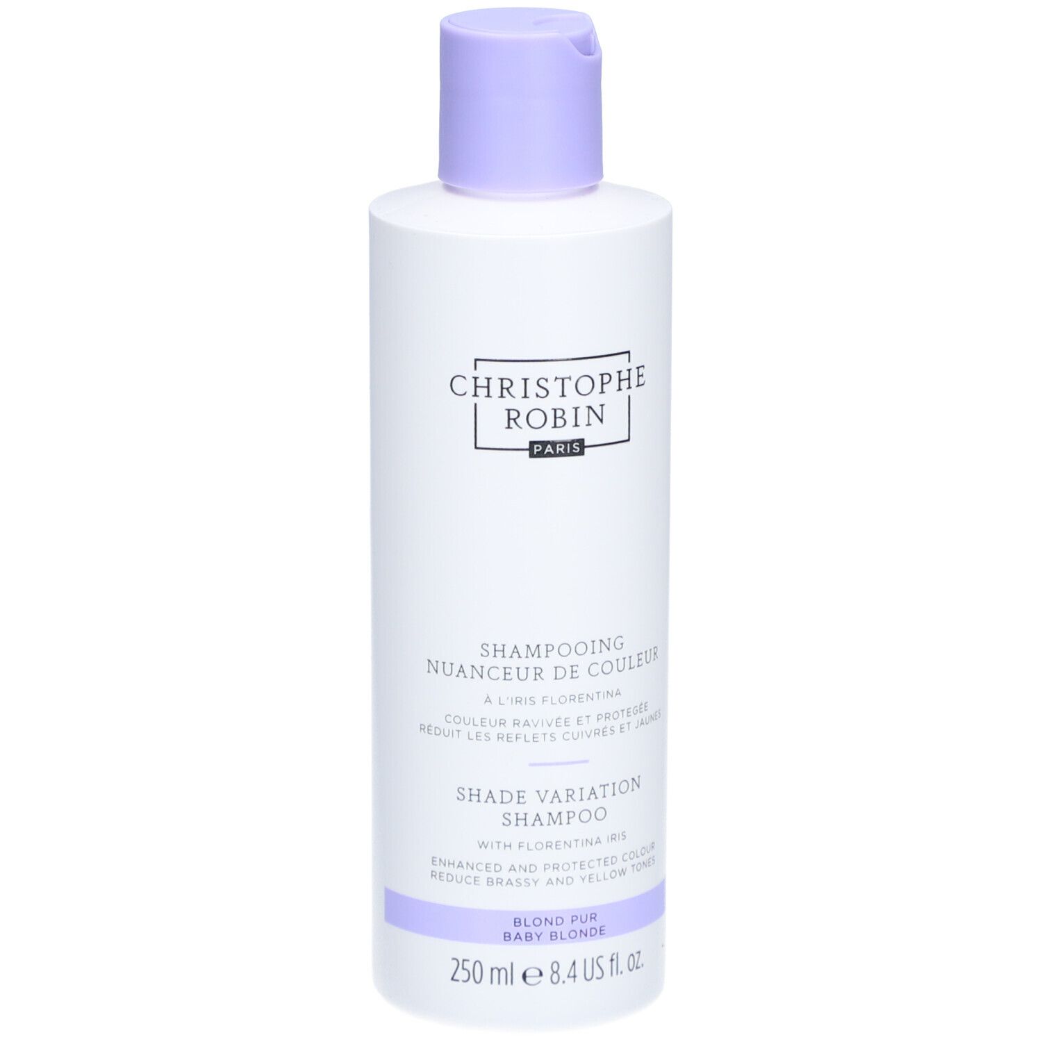 CHRISTOPHE ROBIN Shampooing Nuanceur de Couleur à l'Iris Florentina