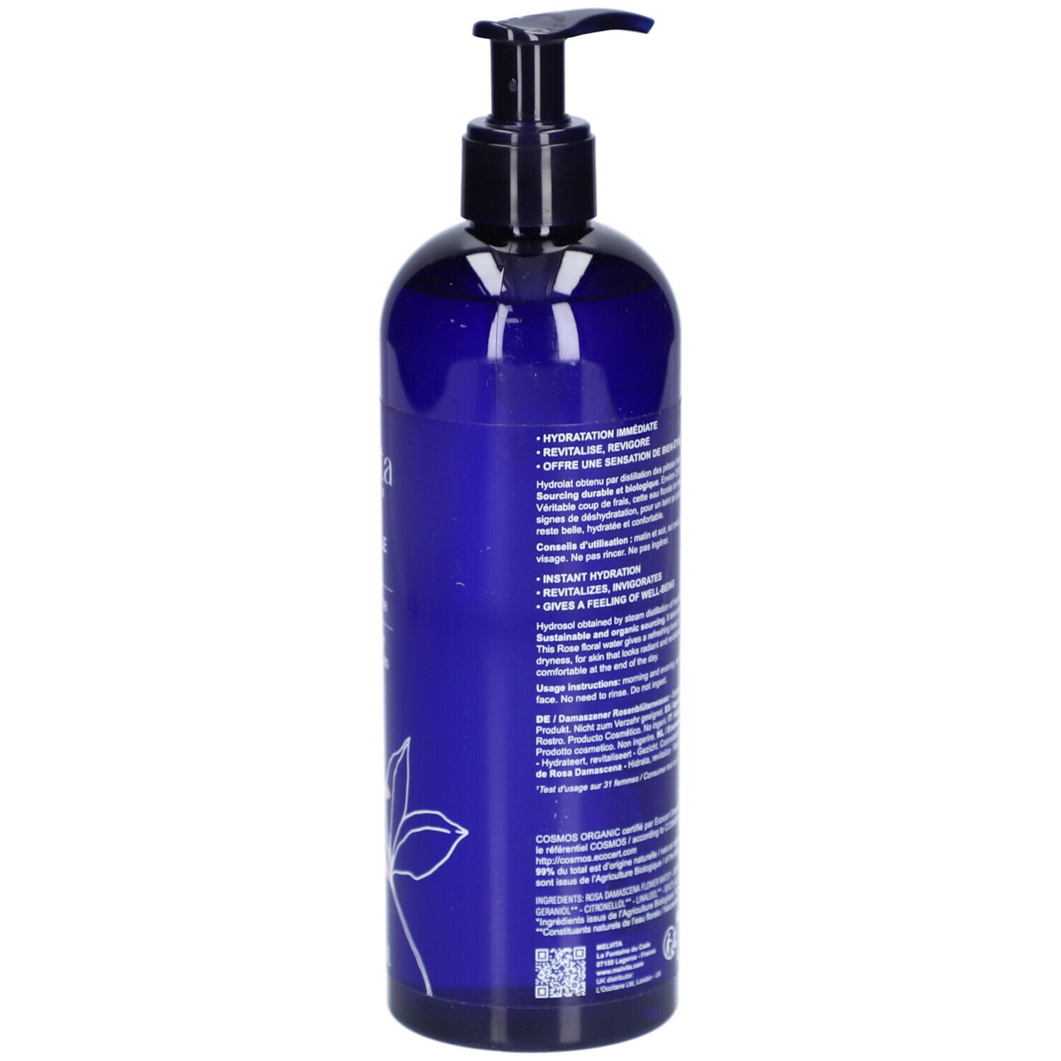 Melvita Eau Florale Rose