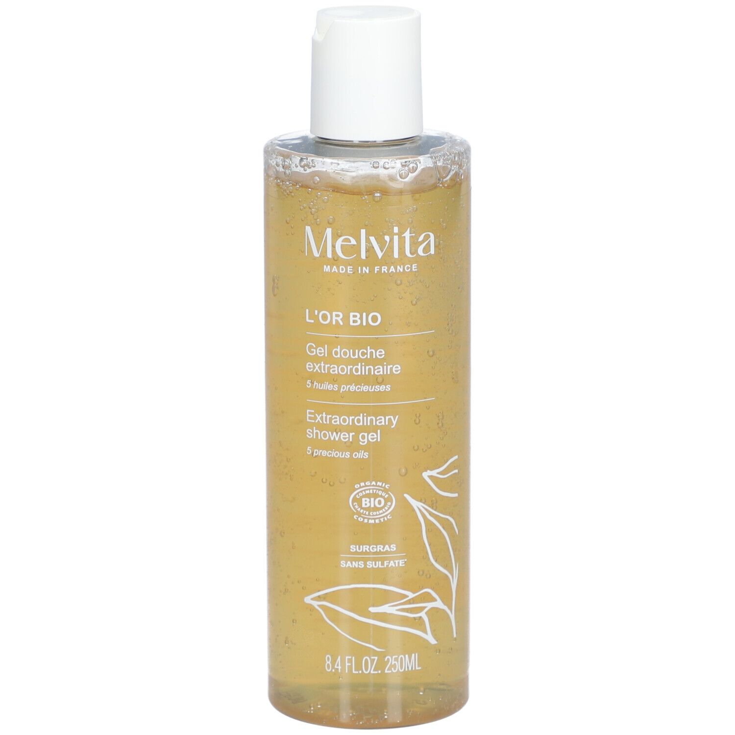 Melvita L'Or Bio Gel Douche Extraordinaire