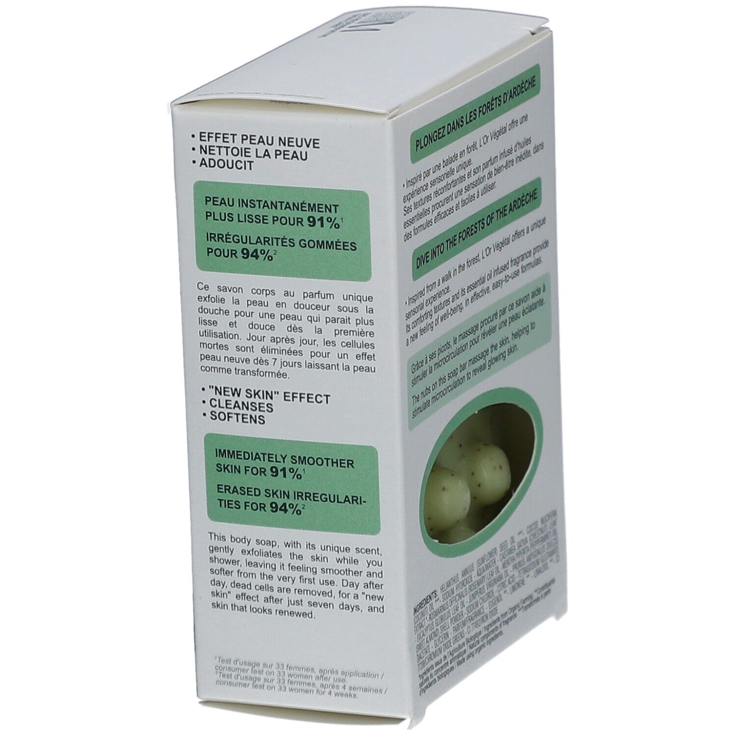 MELVITA L'Or Végétal Savon Exfoliant Lissant Corps
