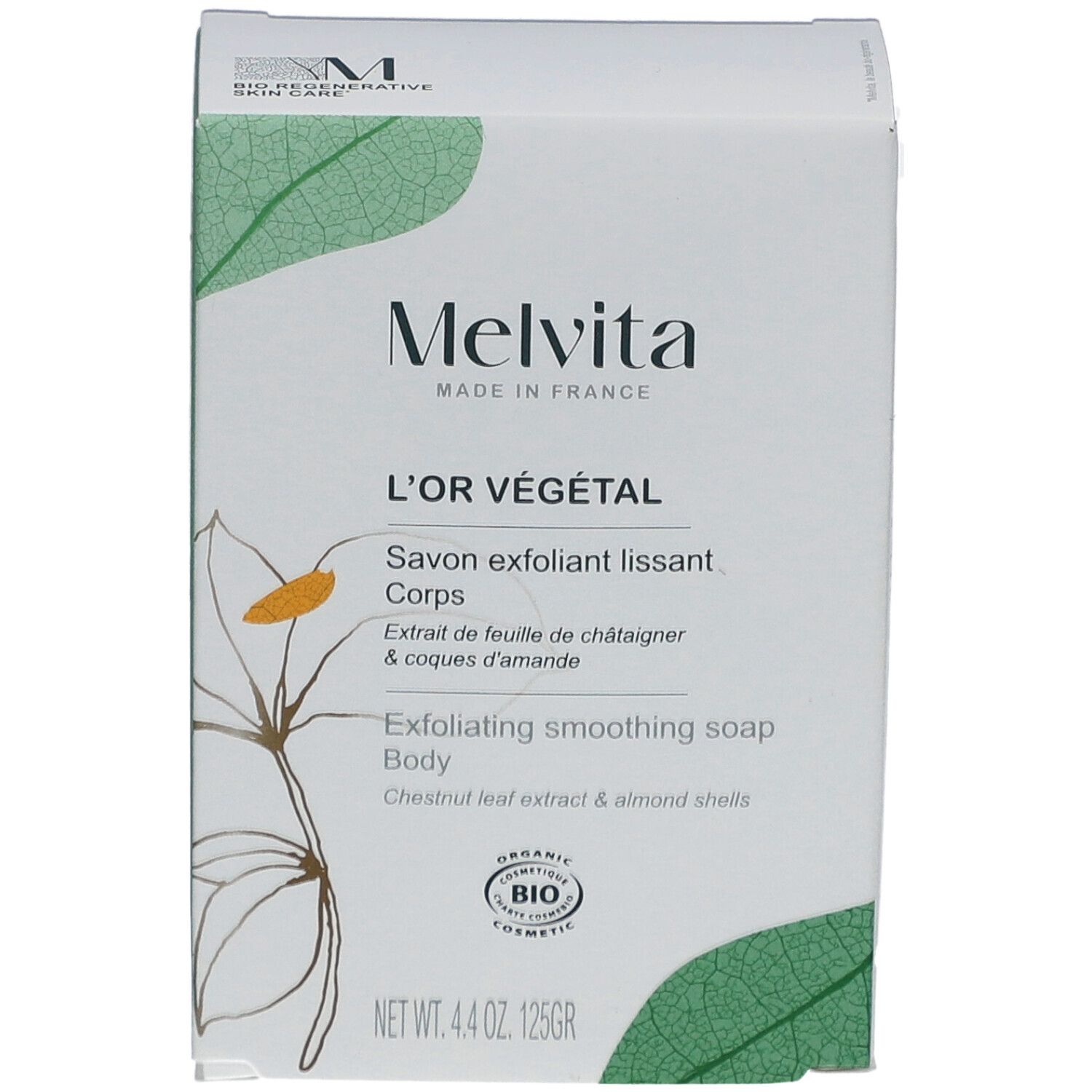 MELVITA L'Or Végétal Savon Exfoliant Lissant Corps
