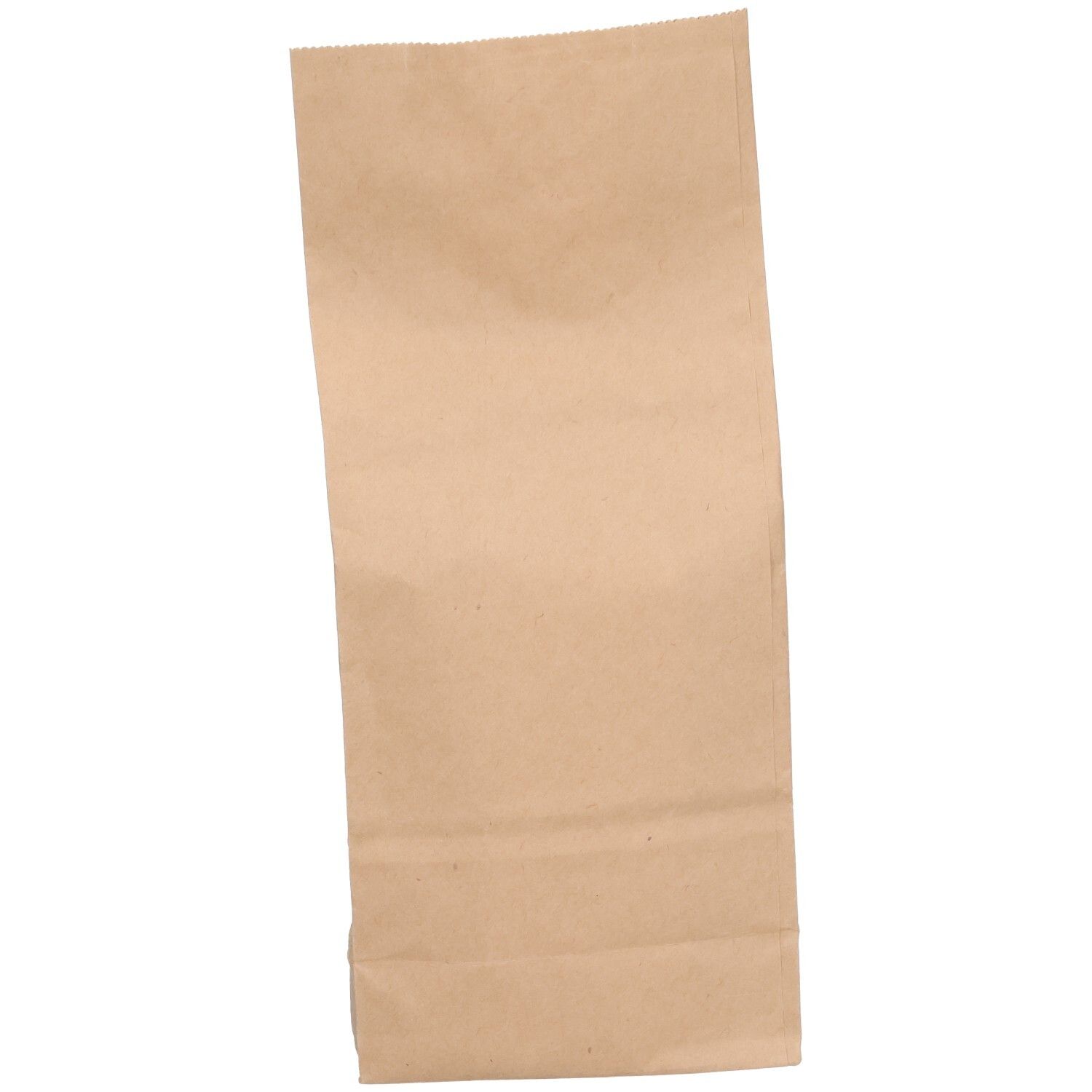 Sachet en papier brun. Face avant avec pli. Emballage vide pour SUPRAFOOD ACEROLA PDR.