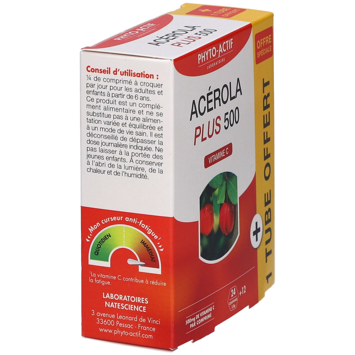 PHYTO-ACTIF Acérola Bio 500