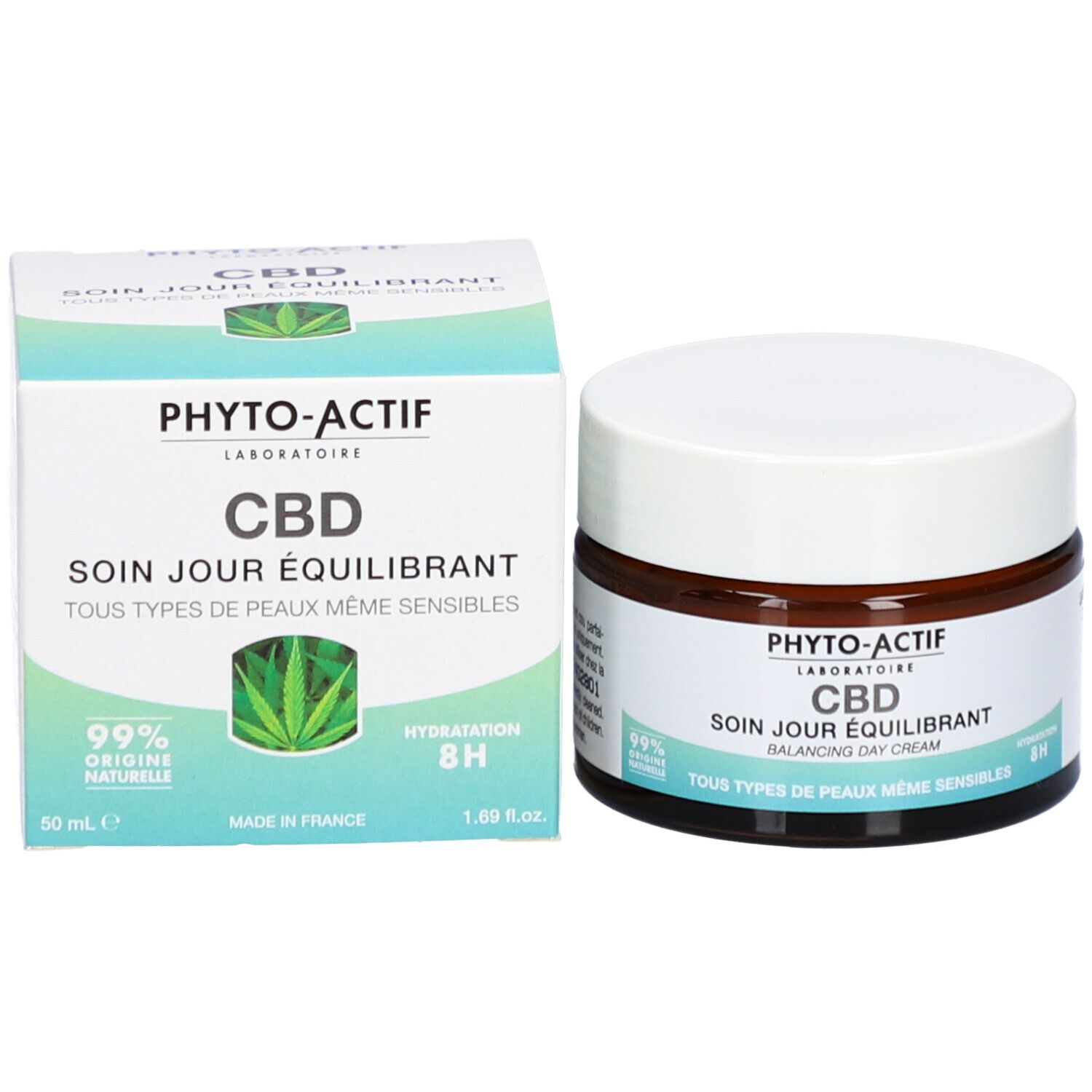 PHYTO-ACTIF CBD Soin Jour Equilibrant