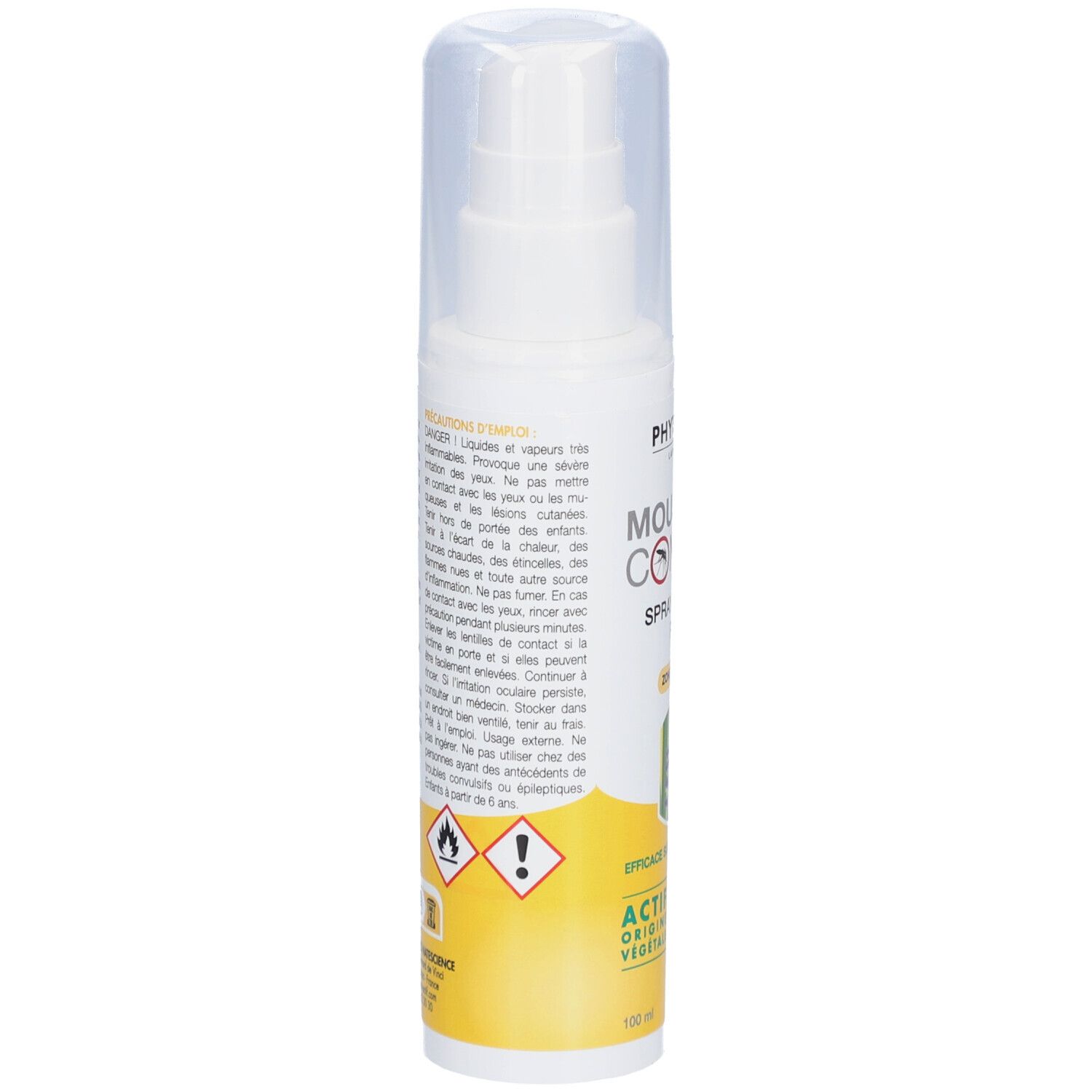 PHYTO-ACTIF Moustique Control Spray Répulsif Eau