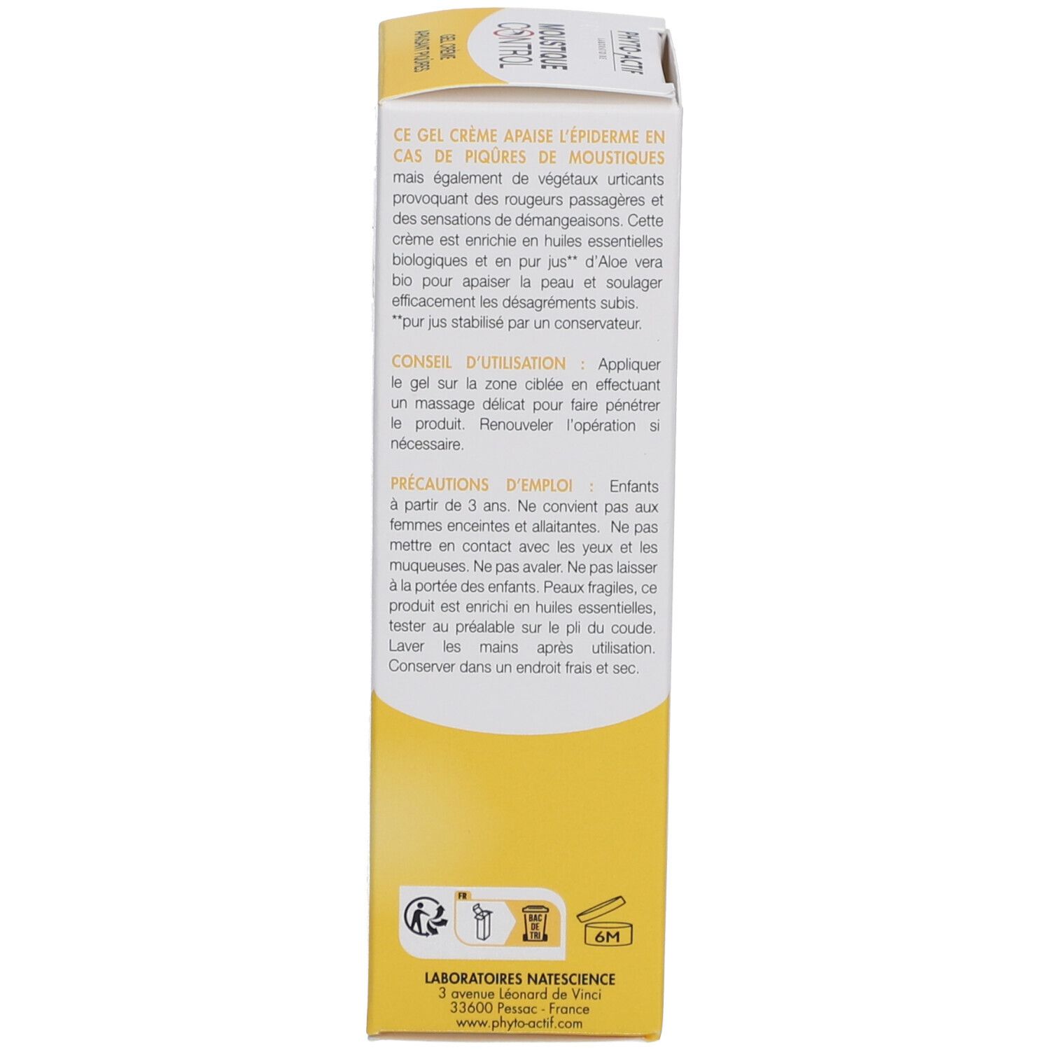 PHYTO-ACTIF Moustique Control Gel Crème