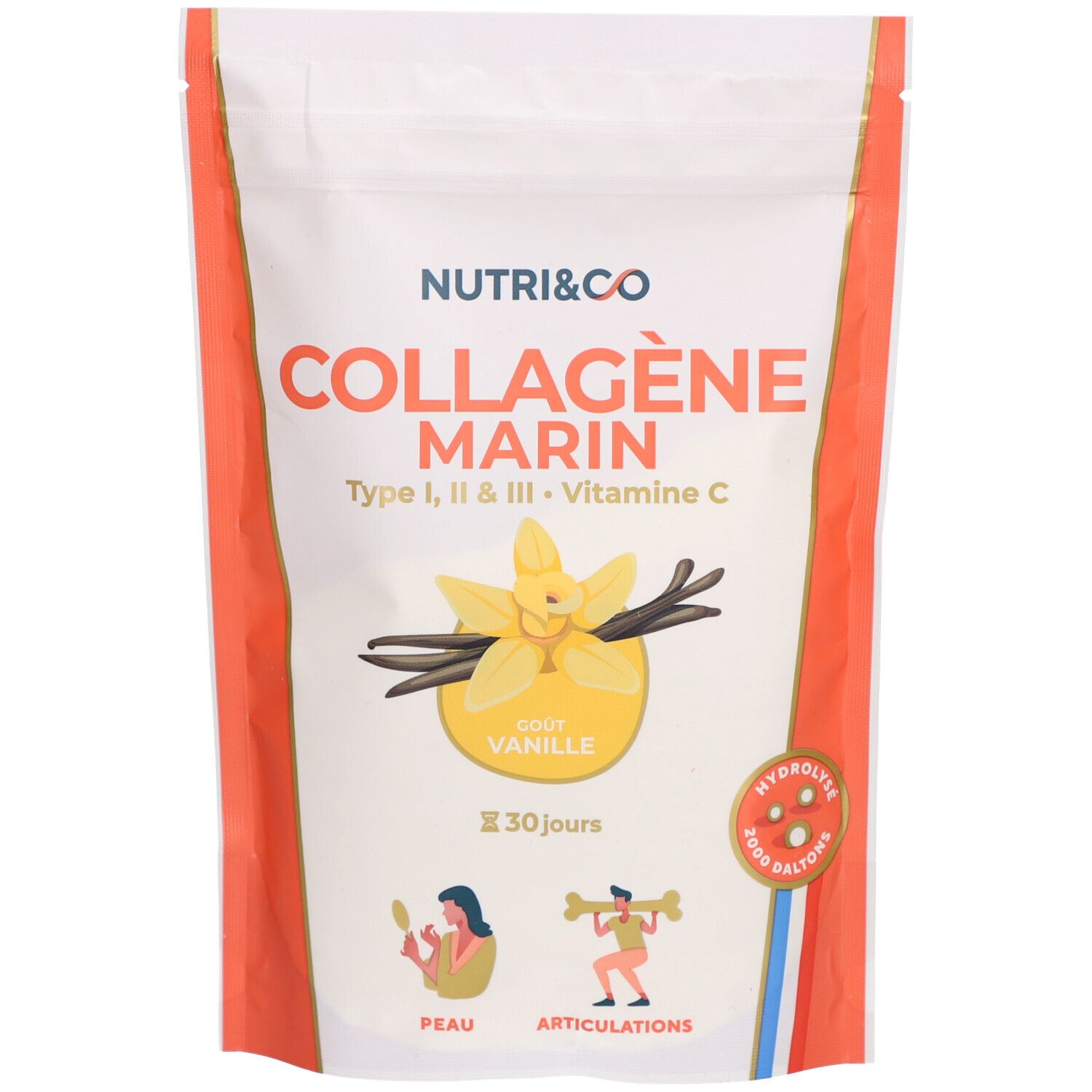 NUTRI&CO Collagène Marin  Arôme Vanille