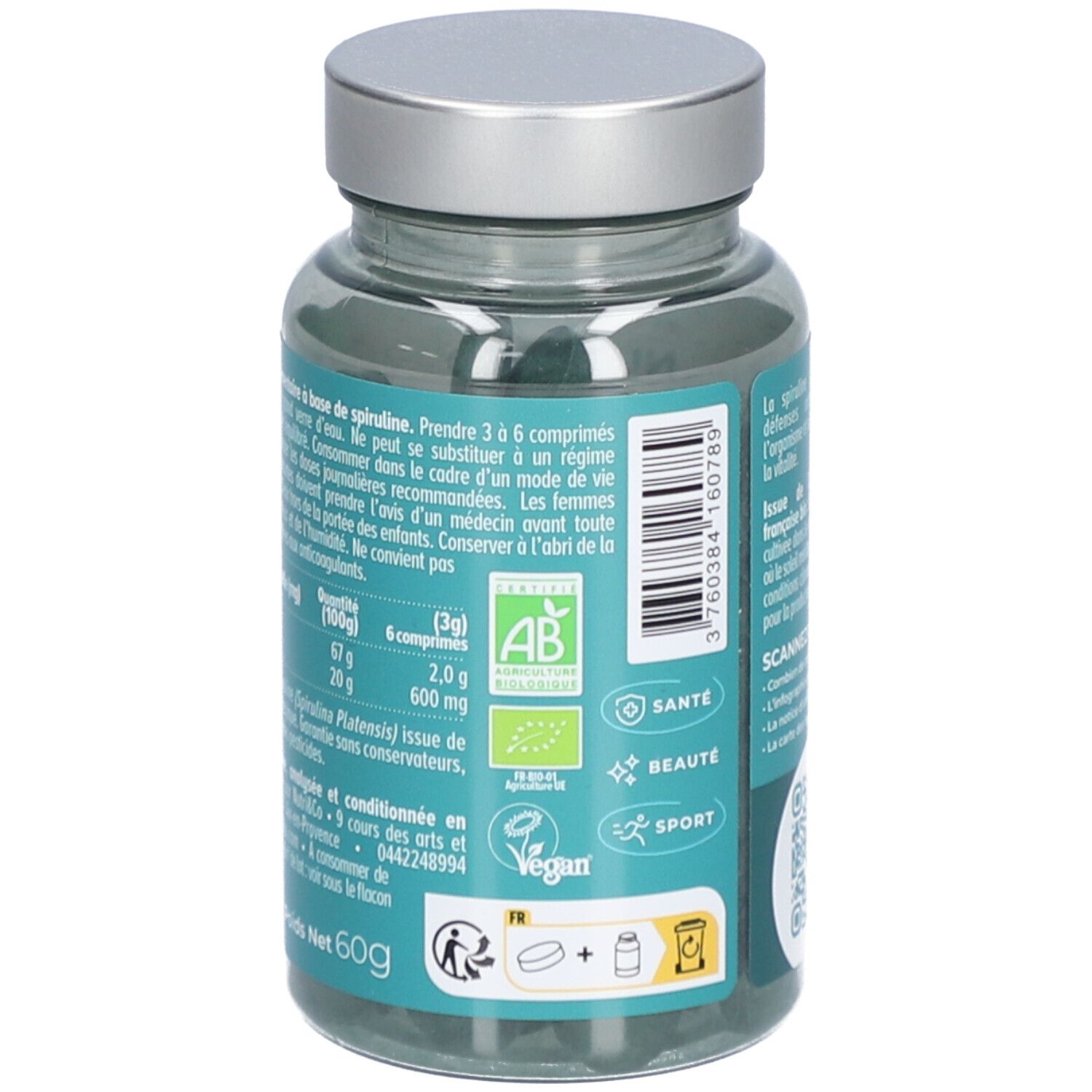 NUTRI&CO Spiruline Française & Bio