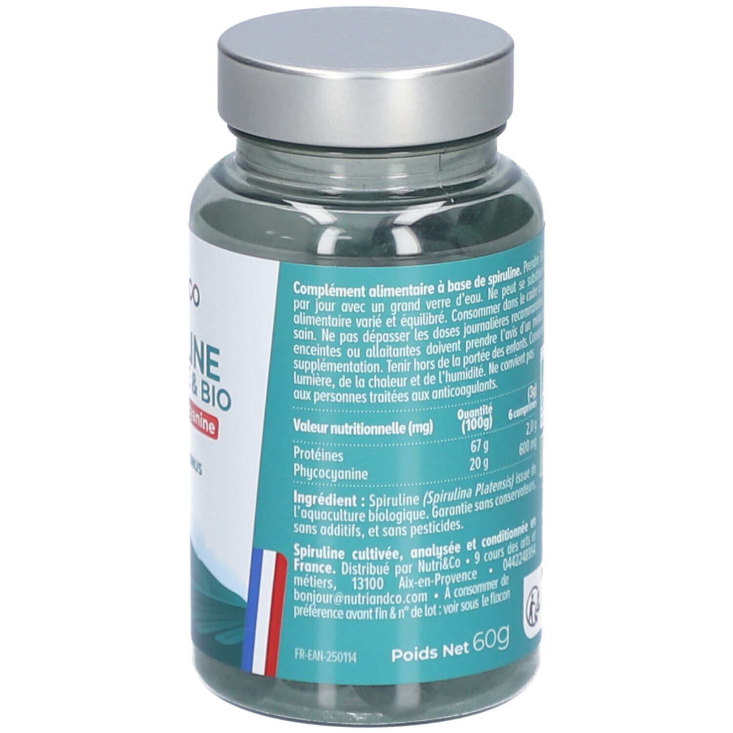 NUTRI&CO Spiruline Française & Bio