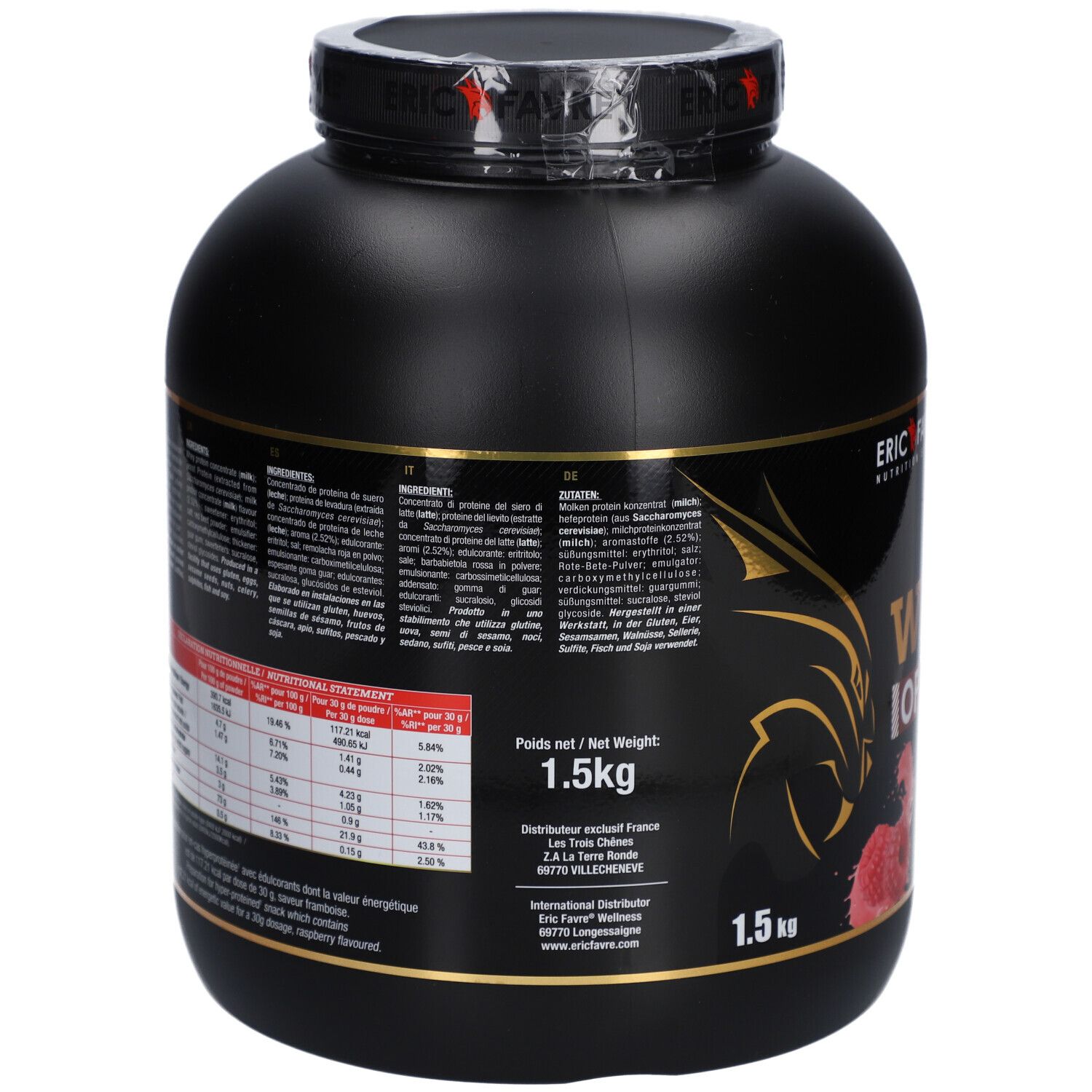 Eric Favre Whey Optimax Framboise