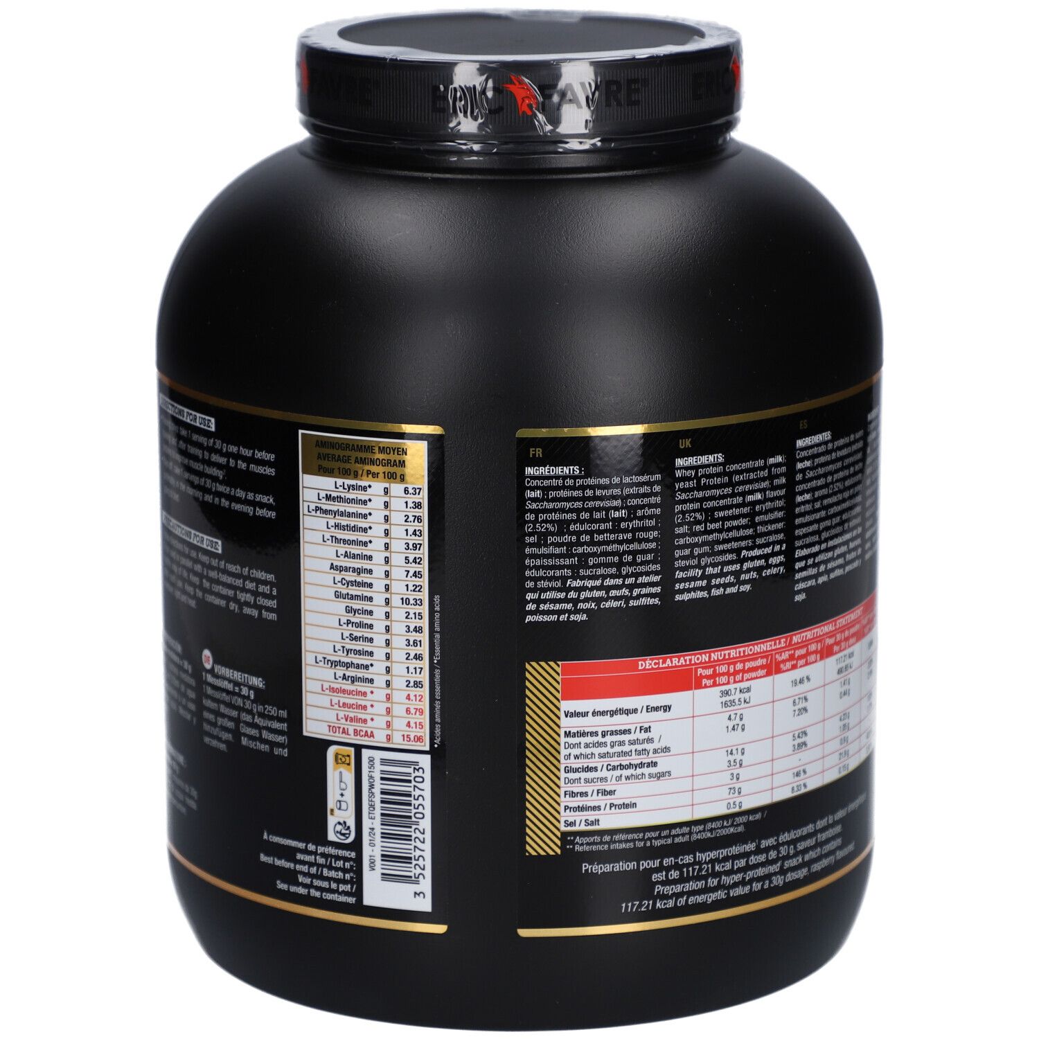 Eric Favre Whey Optimax Framboise
