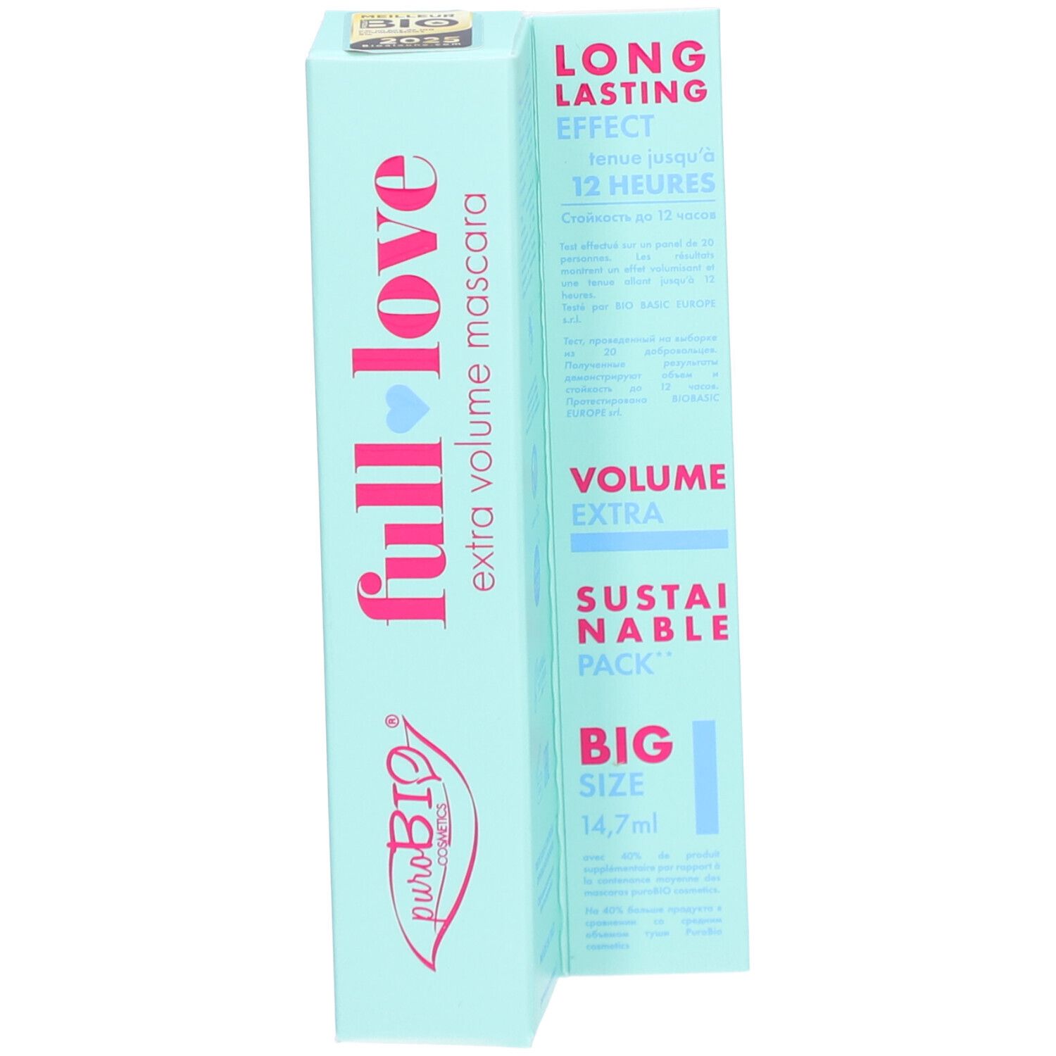 PUROBIO Mascara Full Love Extra Volume Noir