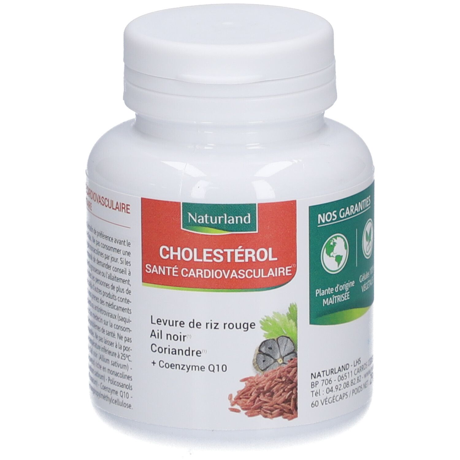 Naturland Végécaps Cholestérol Santé Cardiovasculaire
