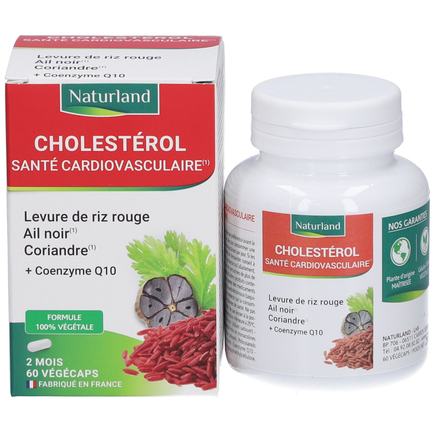 Naturland Végécaps Cholestérol Santé Cardiovasculaire