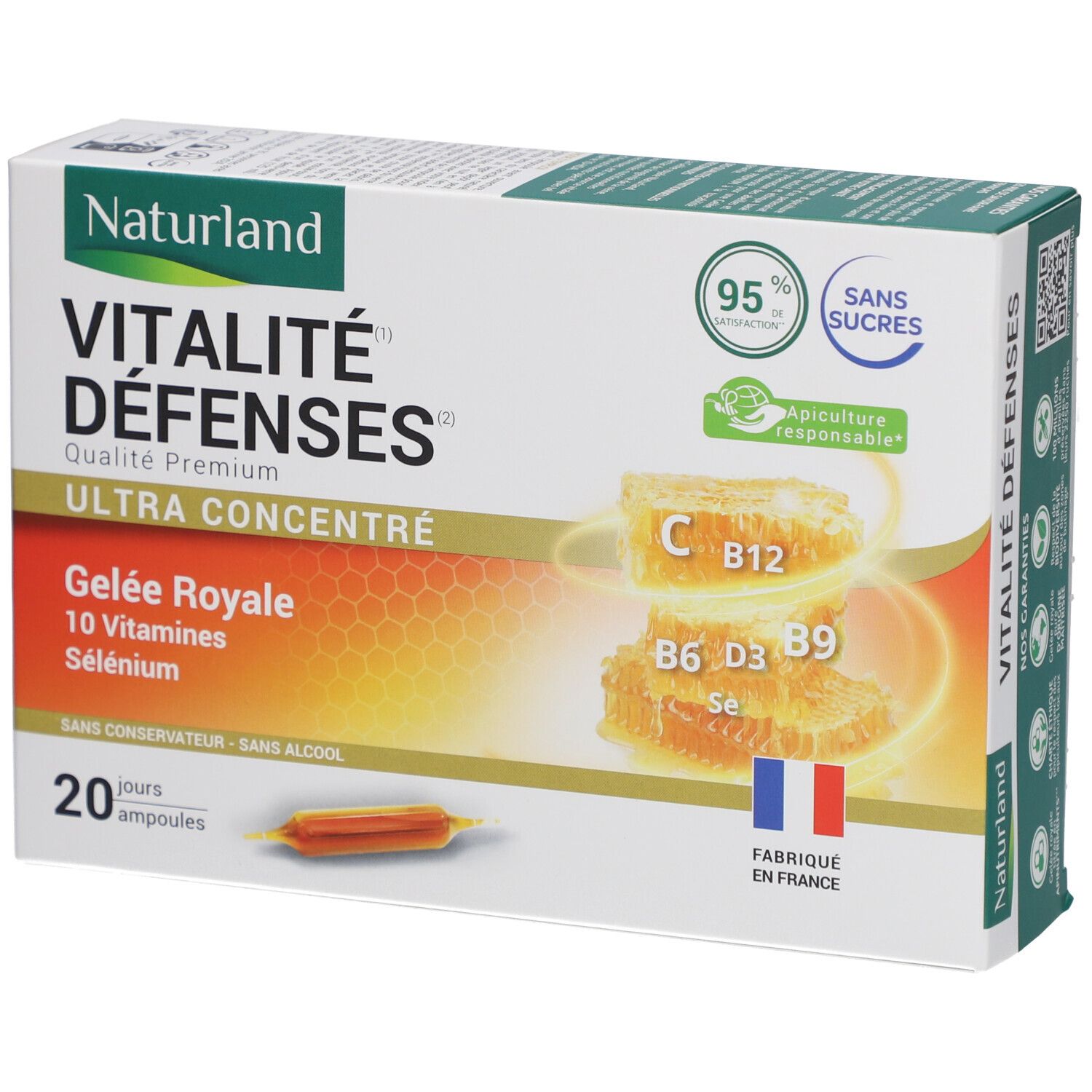 Naturland Vitalité Défenses Ampoules