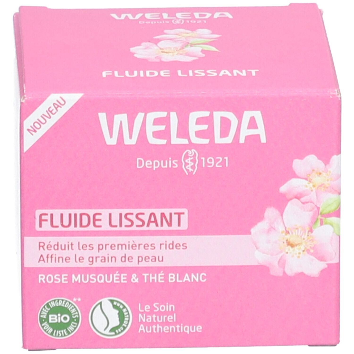 Weleda Fluide Lissant à la Rose Sauvage & au Thé Blanc