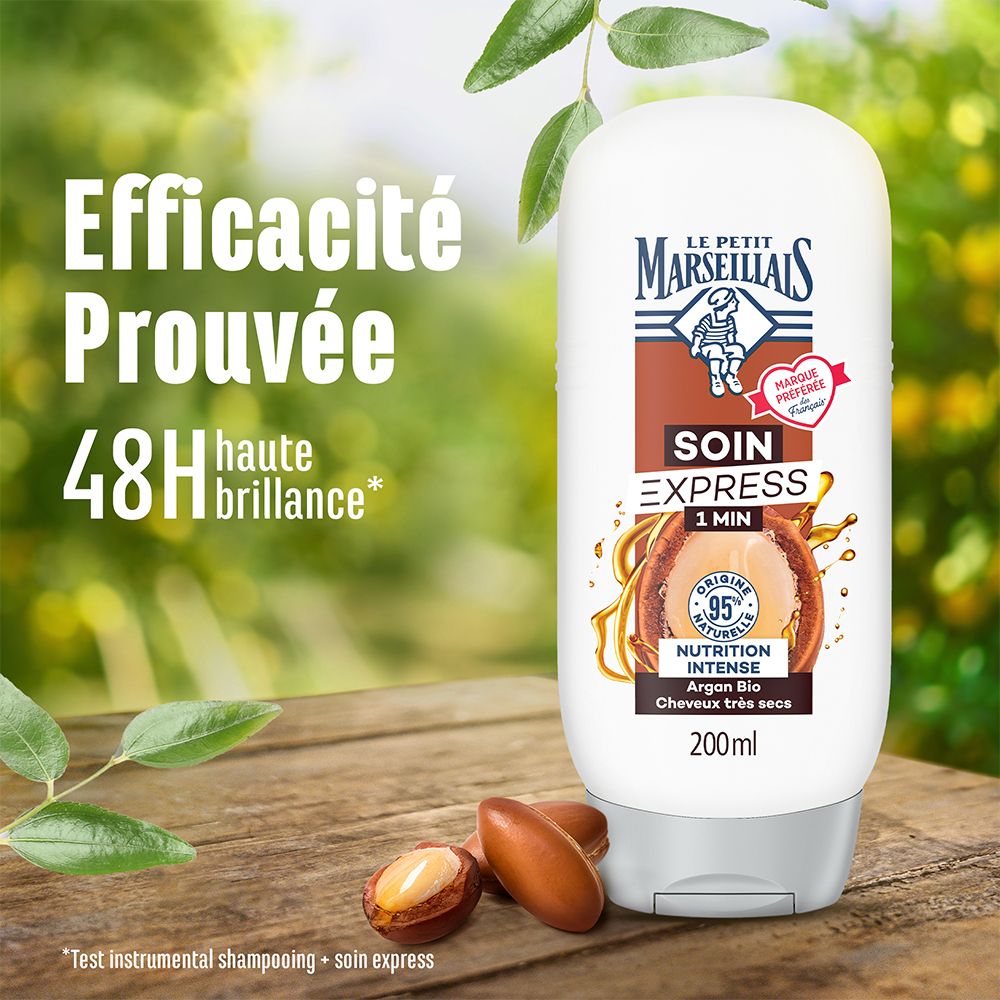 Le Petit Marseillais Soin Express Nutrition Intense à l’Huile d’Argan BIO