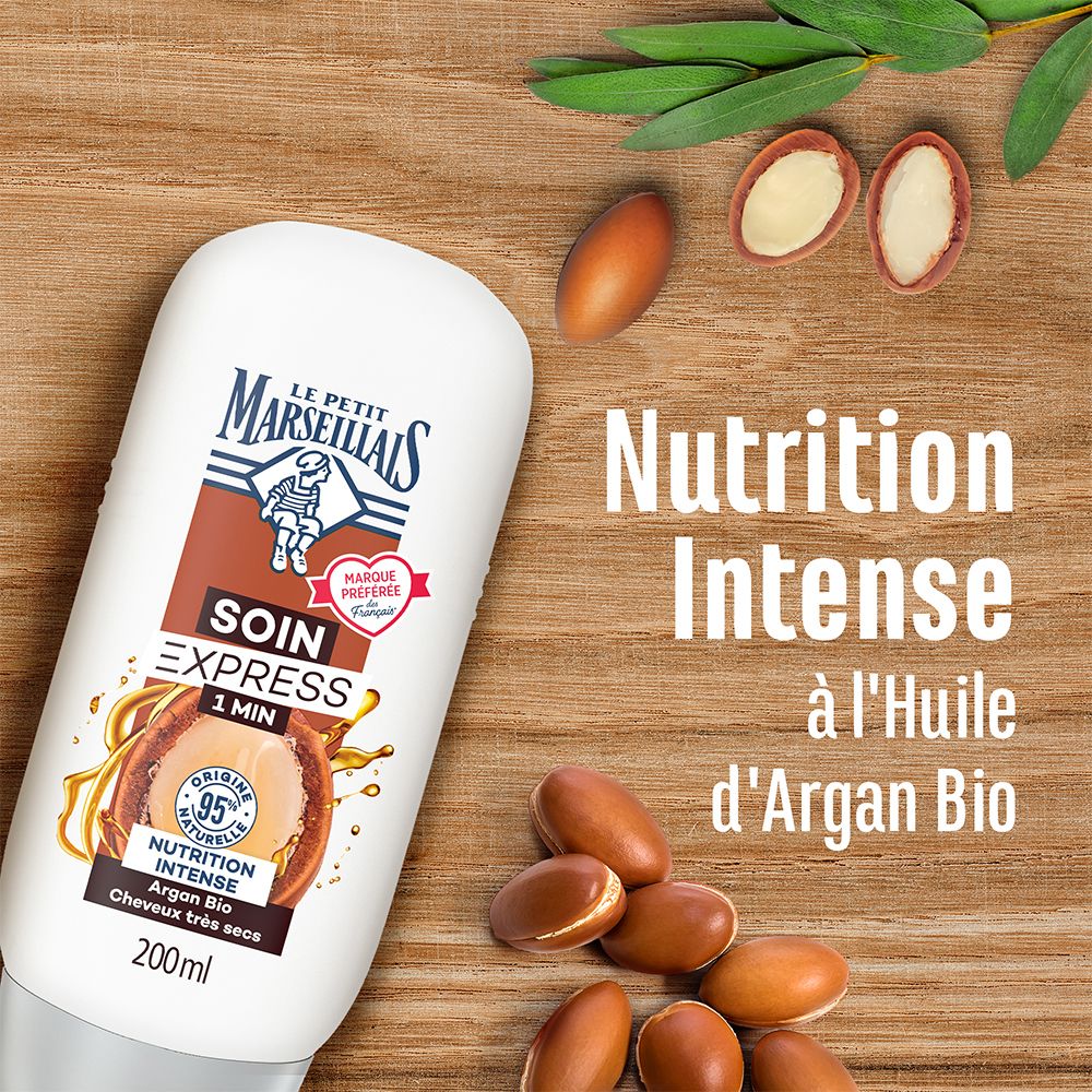 Le Petit Marseillais Soin Express Nutrition Intense à l’Huile d’Argan BIO