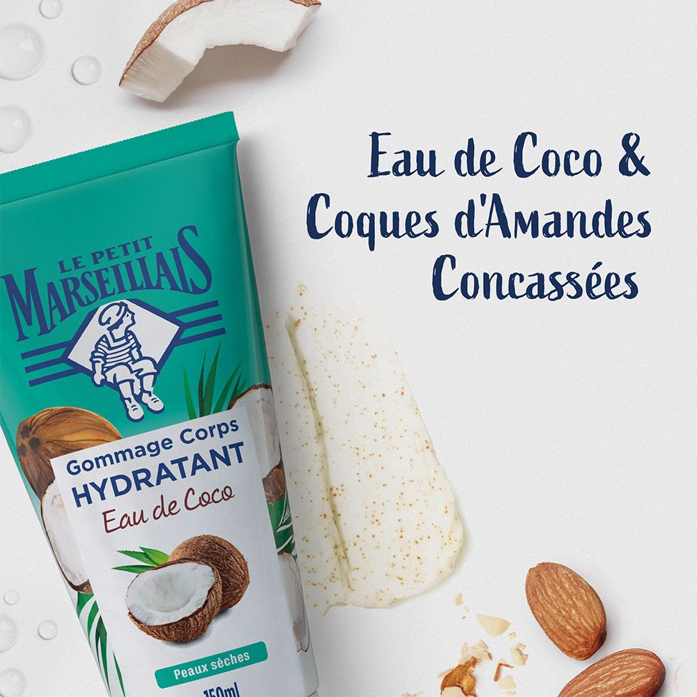 Le Petit Marseillais Gommage Corps Hydratant – Eau de Coco