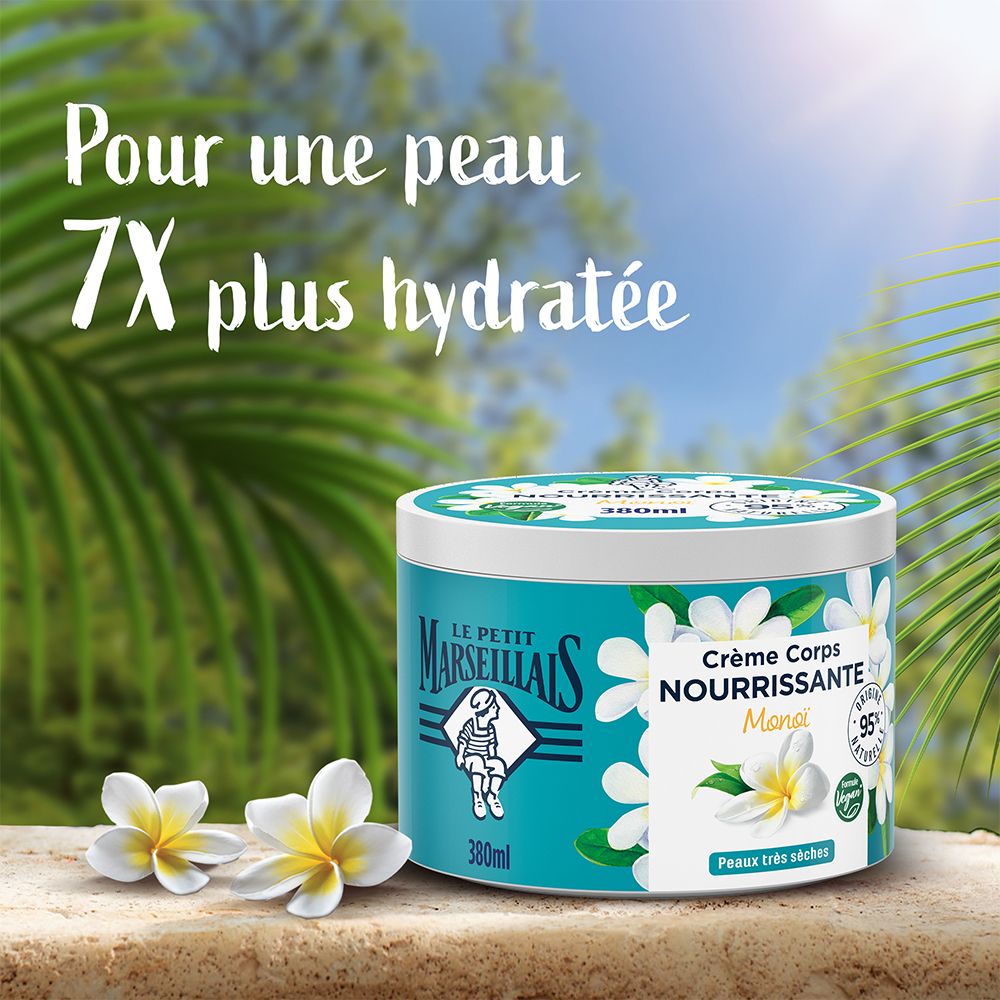 Le Petit Marseillais Crème Corps Nourrissante – Monoï