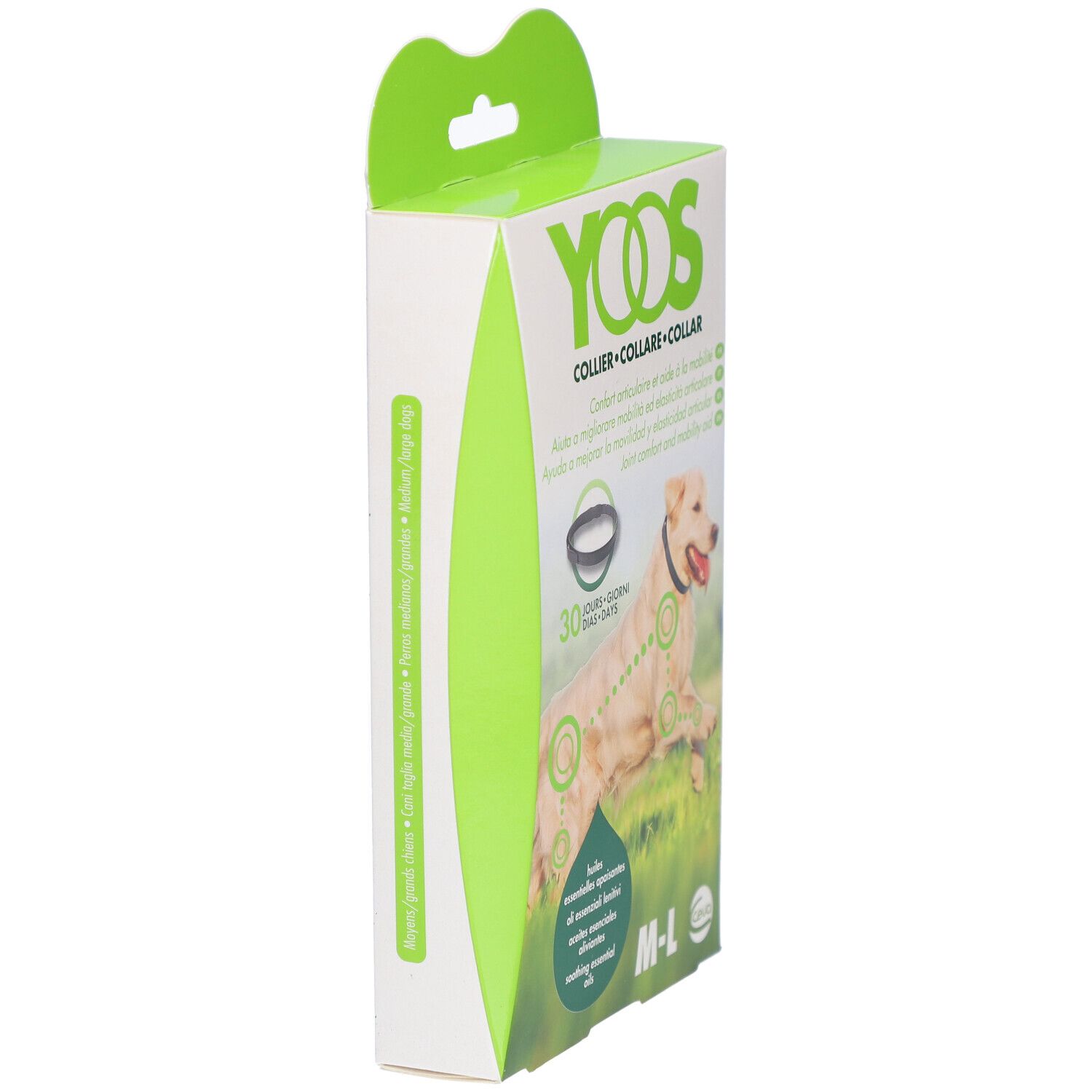 Ceva YOOS Collier Taille M-L Chien Confort Articulaire aux Huiles Essentielles