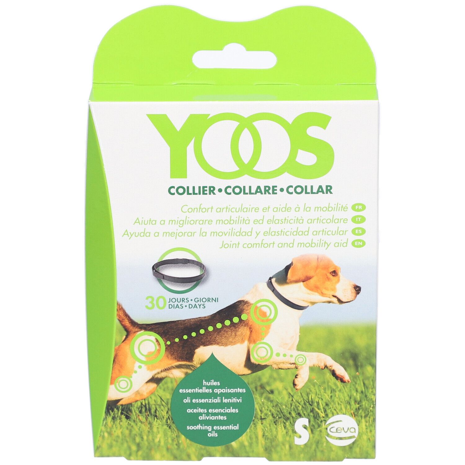 Ceva YOOS 1 Collier Petit Chien Confort et Mobilité Articulaire