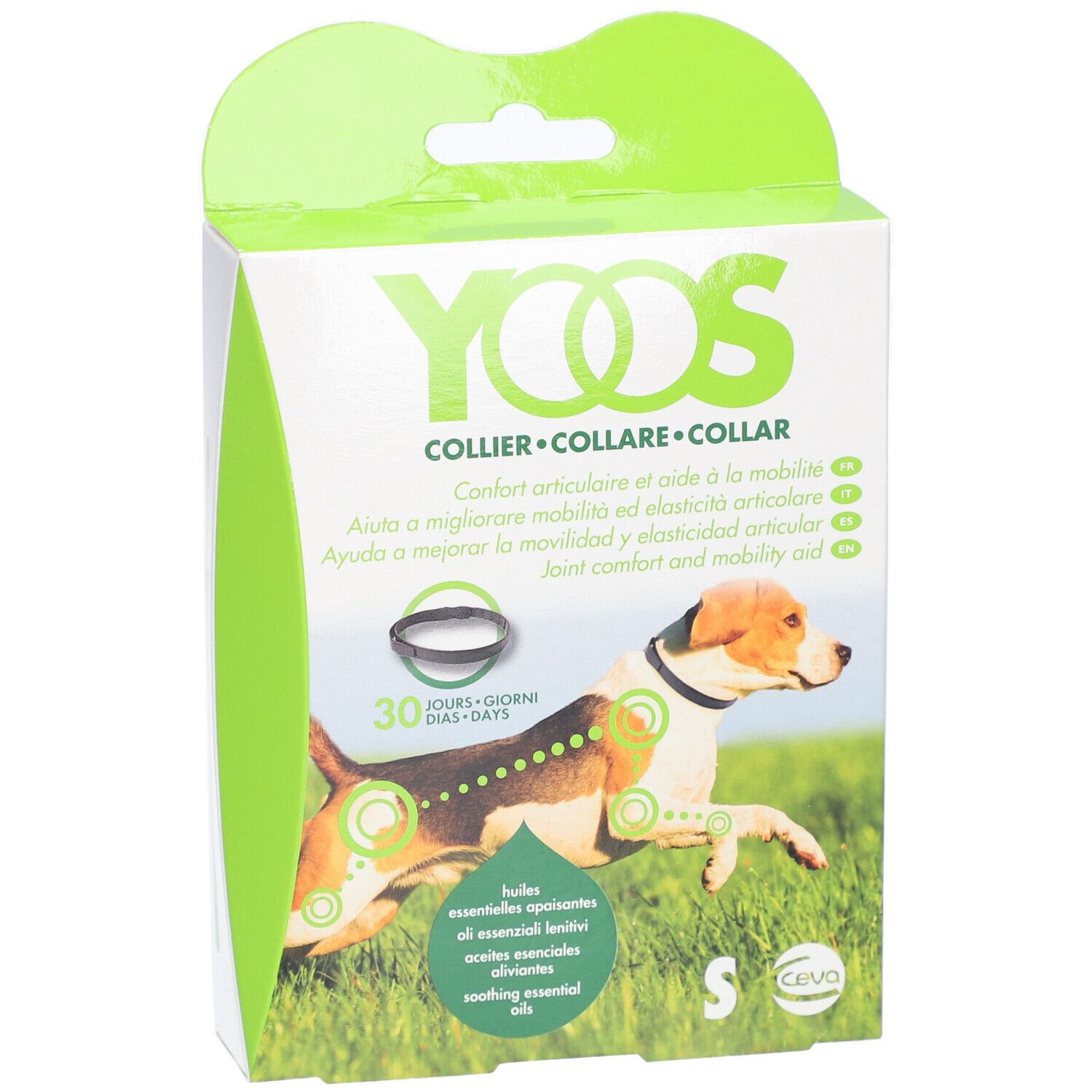 Ceva YOOS 1 Collier Petit Chien Confort et Mobilité Articulaire