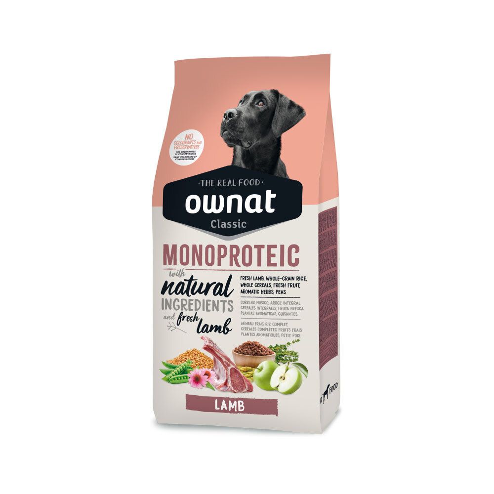 Ownat Classic Lamb & Rice (Dog)