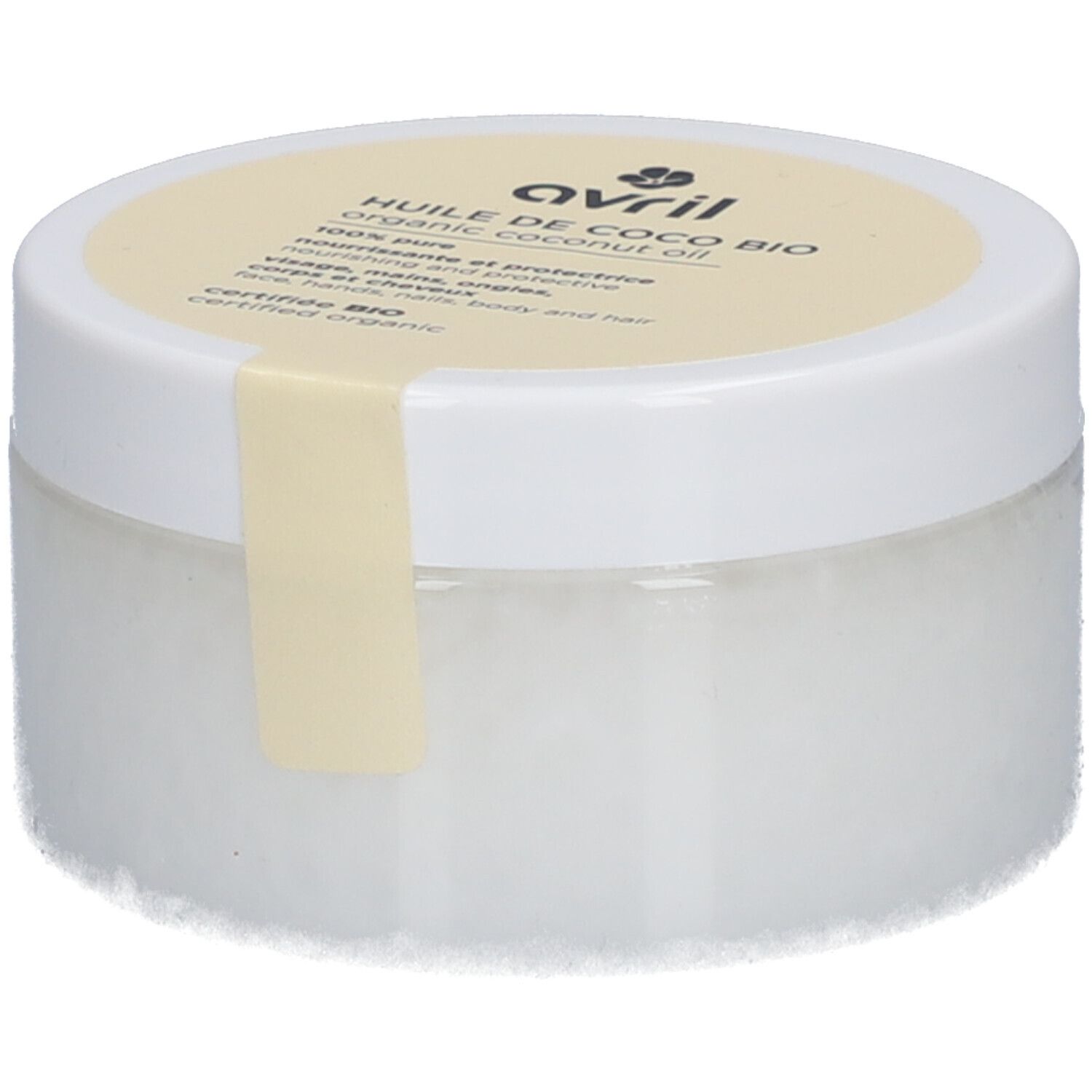 Avril Huile de coco bio vierge 100 % pure première pression à froid