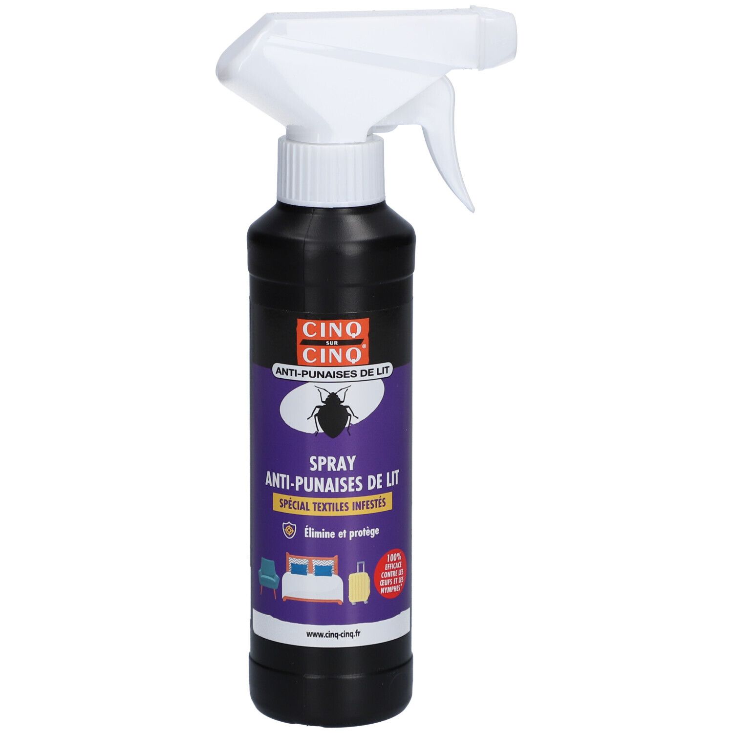 CINQ SUR CINQ Spray Anti-Punaises de Lit Cinq sur Cinq