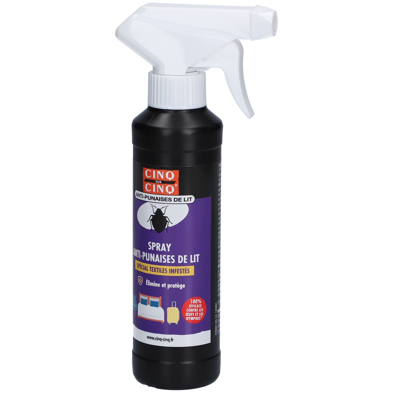 CINQ SUR CINQ Spray Anti-Punaises de Lit Cinq sur Cinq