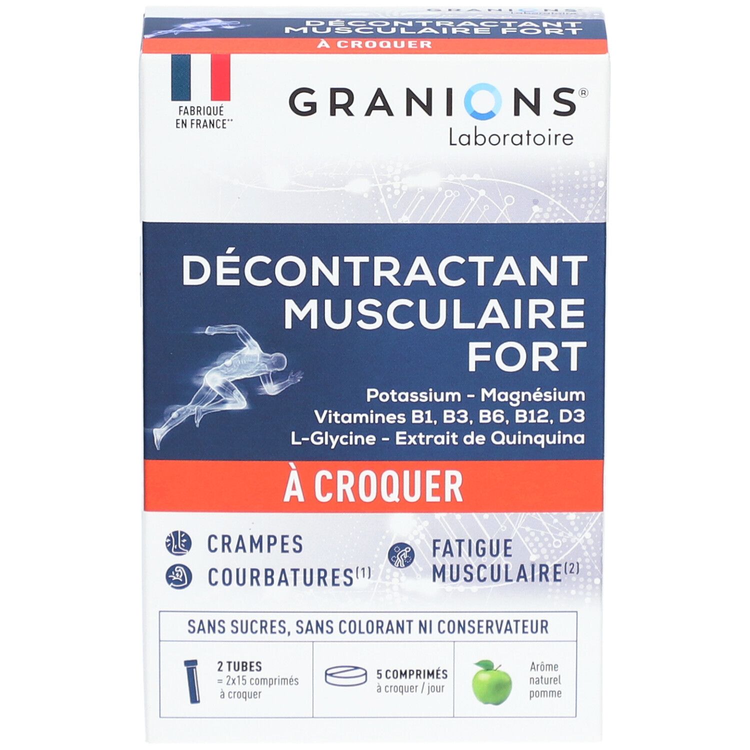 Granions Décontraction Musculaire Fort Croquable