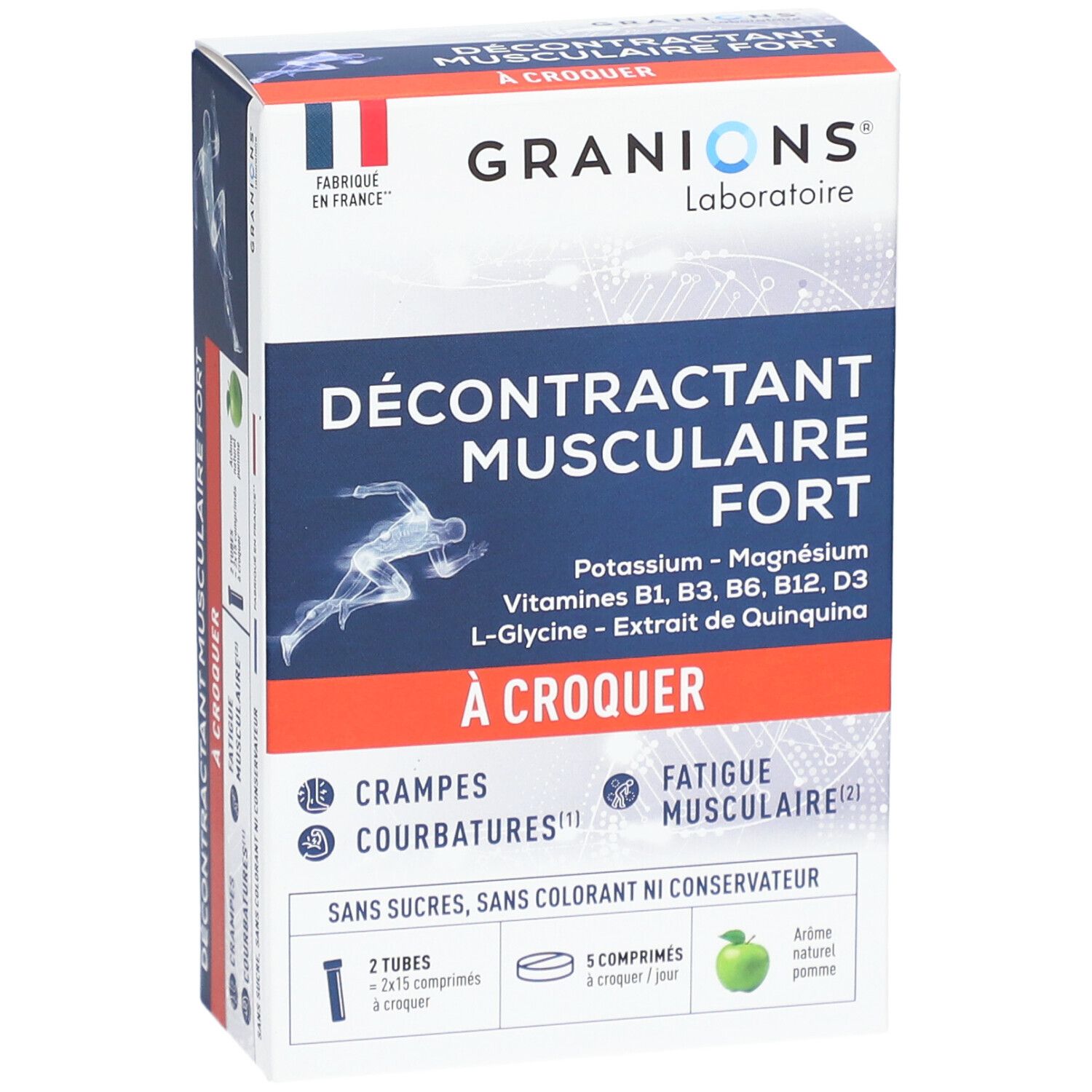 Granions Décontraction Musculaire Fort Croquable
