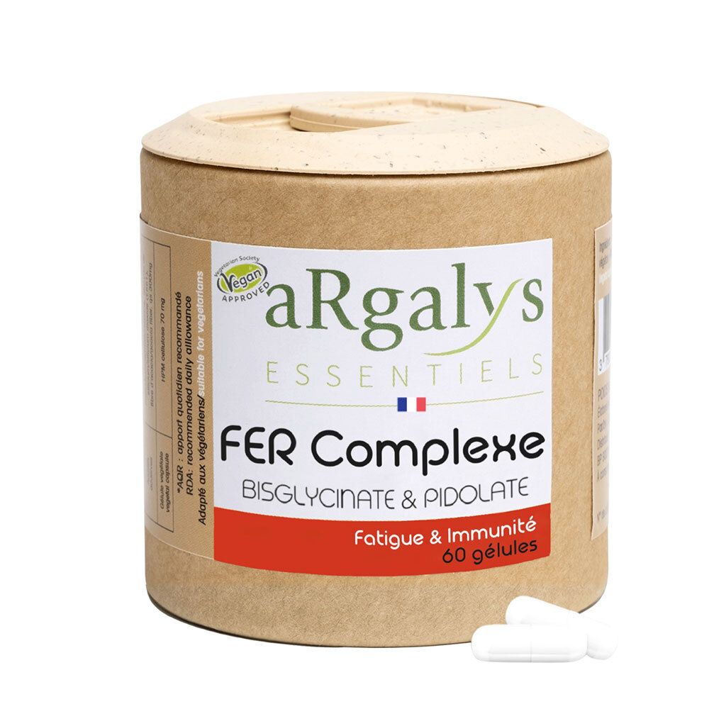 Argalys Fer Complexe bisglycinate & pidolate