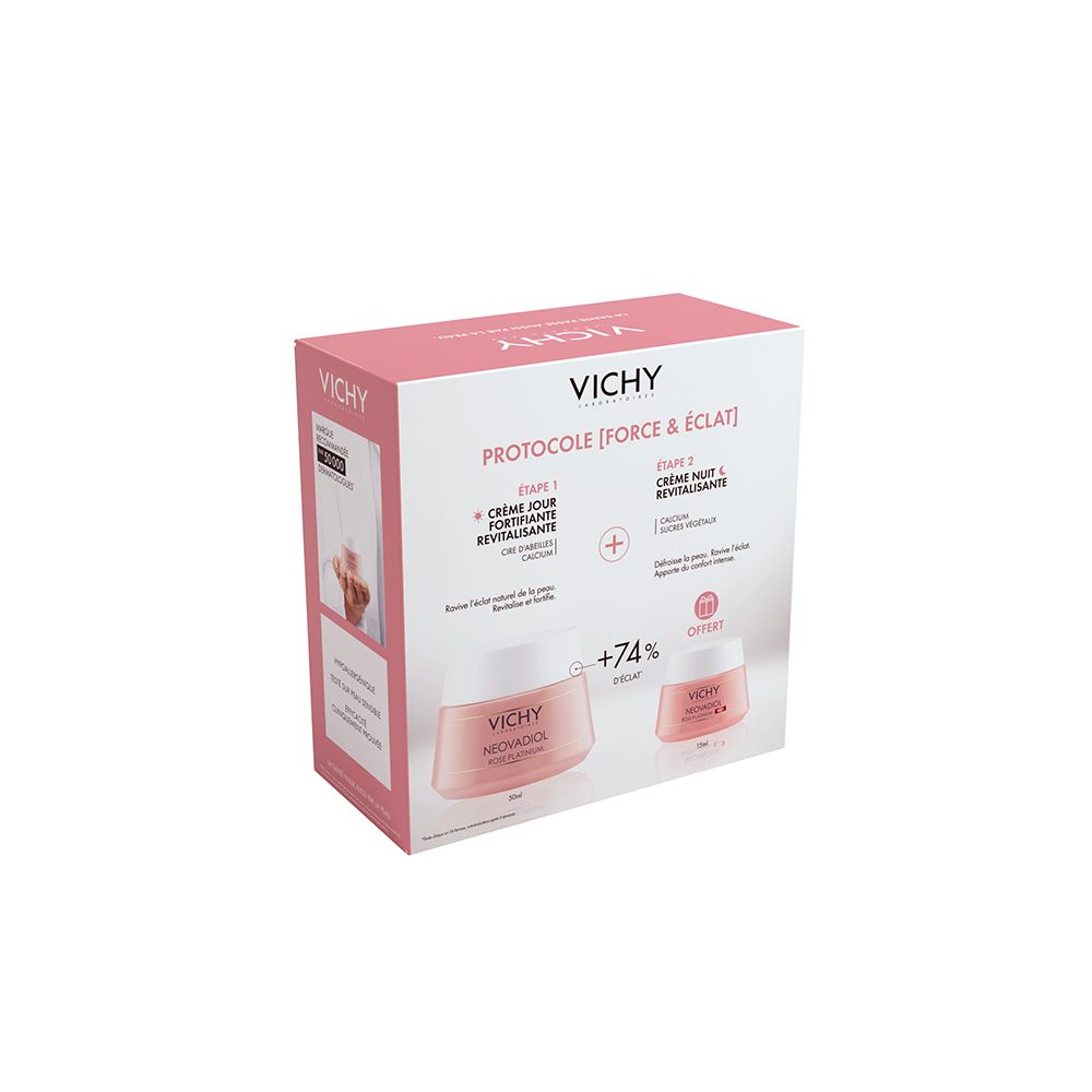 VICHY Neovadiol Rose Platinium Crème de Nuit pour Peaux Matures