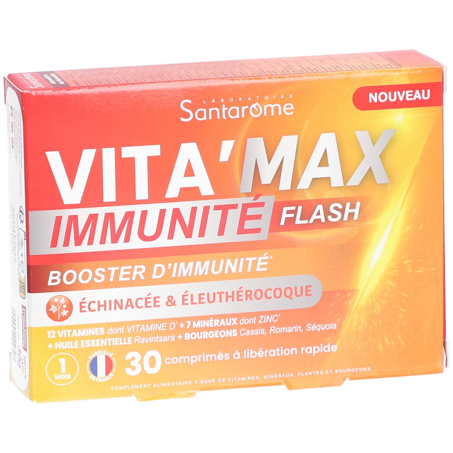 Santarome Vita'max Immunity Boost Flash Défenses Immunitaires
