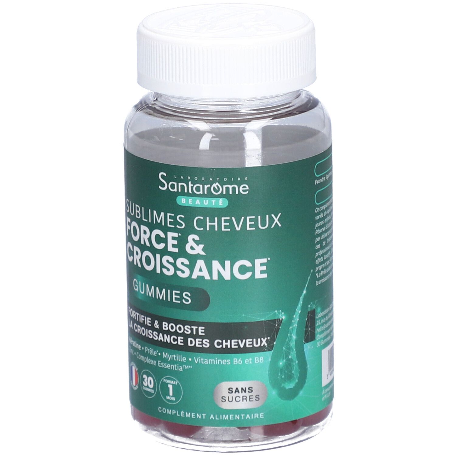 Santarome Sublimes Cheveux Gummies Force & Croissance