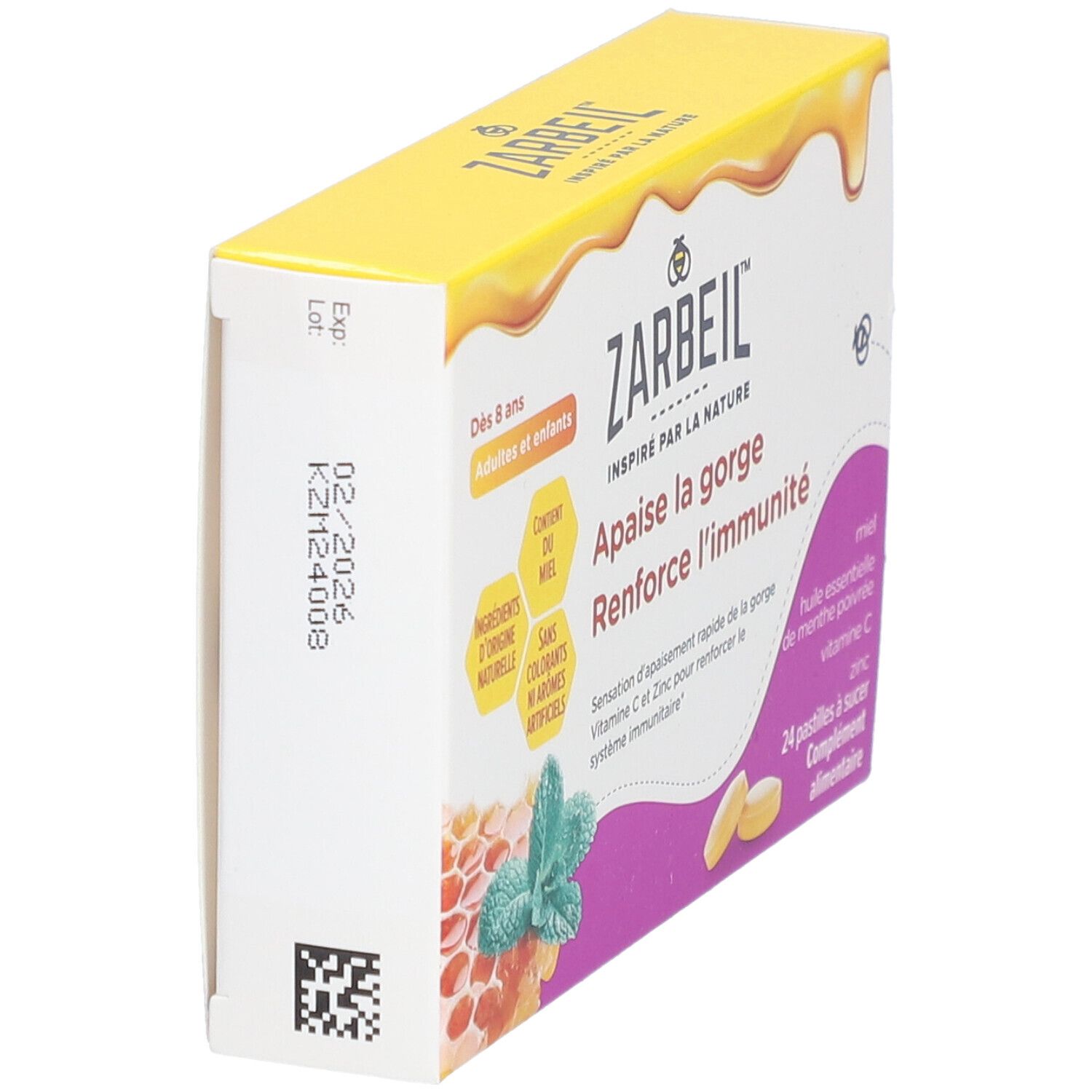 Zarbeil Pastilles à sucer adultes et enfants dès 8 ans