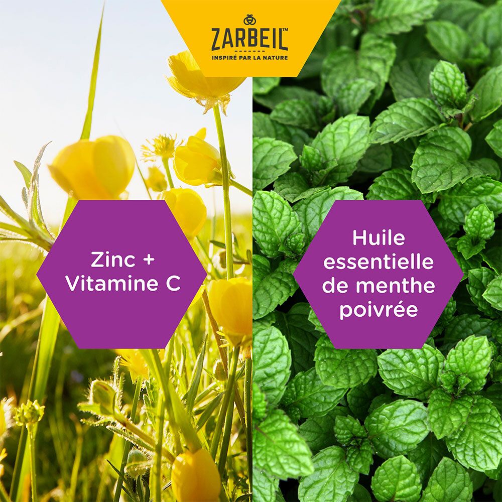 Zarbeil Pastilles à sucer adultes et enfants dès 8 ans