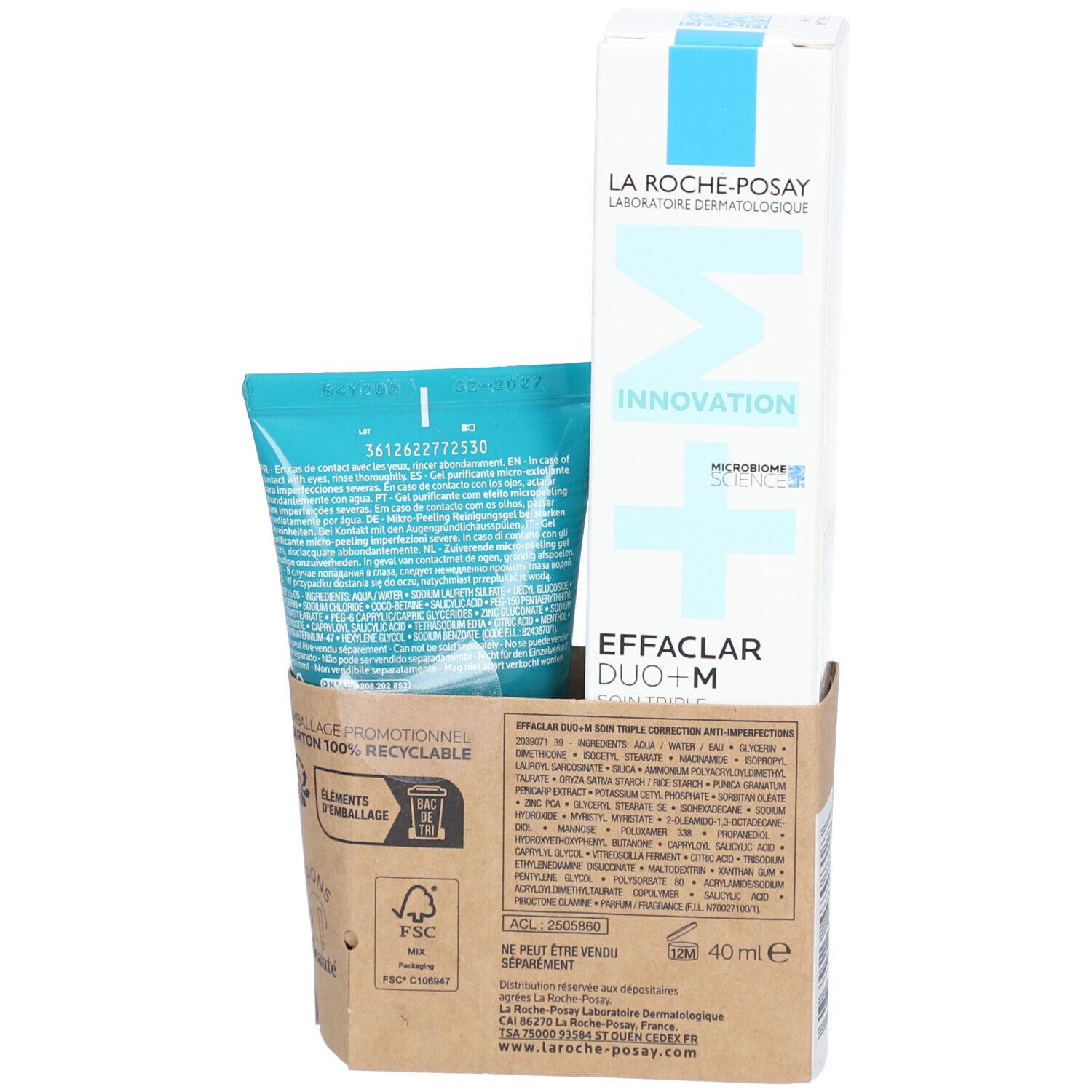 La Roche-Posay Effaclar Duo+ Traitement Correcteur Anti-Récidive